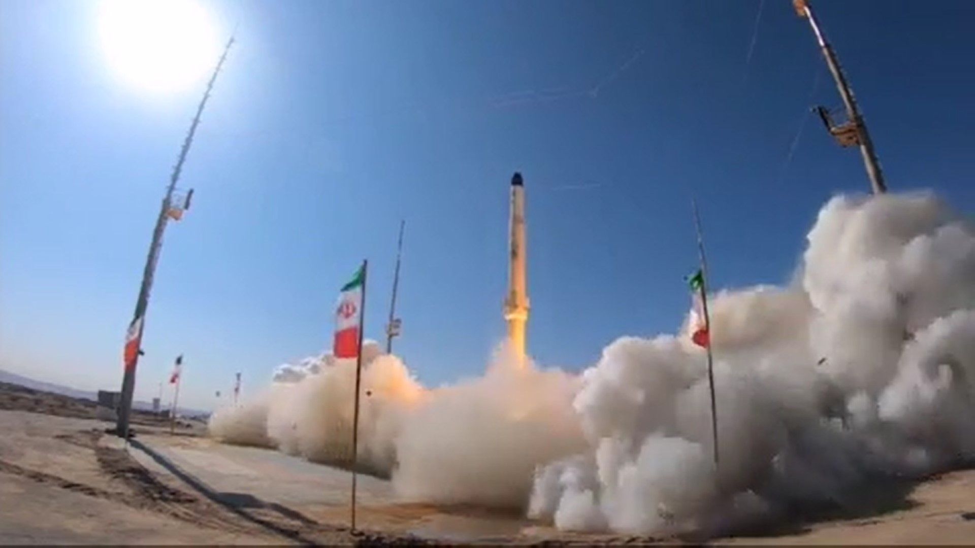 Iran Launches Satellite In Space Amid Western Concerns Over Missile Risks