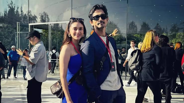 Aditi Rao Hydari And Siddharth Attend Apple’s ‘It’s Glowtime’ as Apple Watch Series 10 Takes The Spotlight