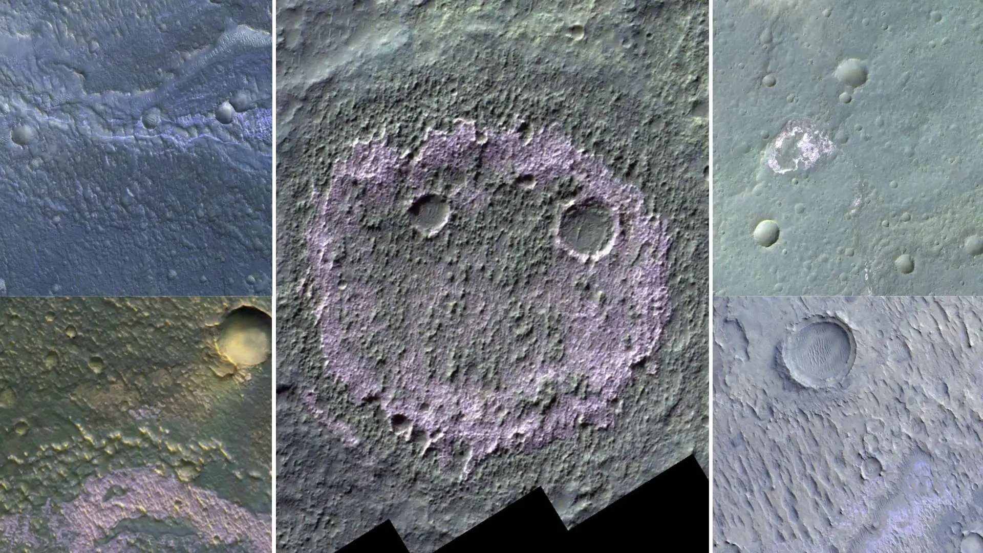 El orbitador ExoMars de la ESA revela un depósito de sal con una ‘cara sonriente’ en Marte, lo que insinúa vida antigua