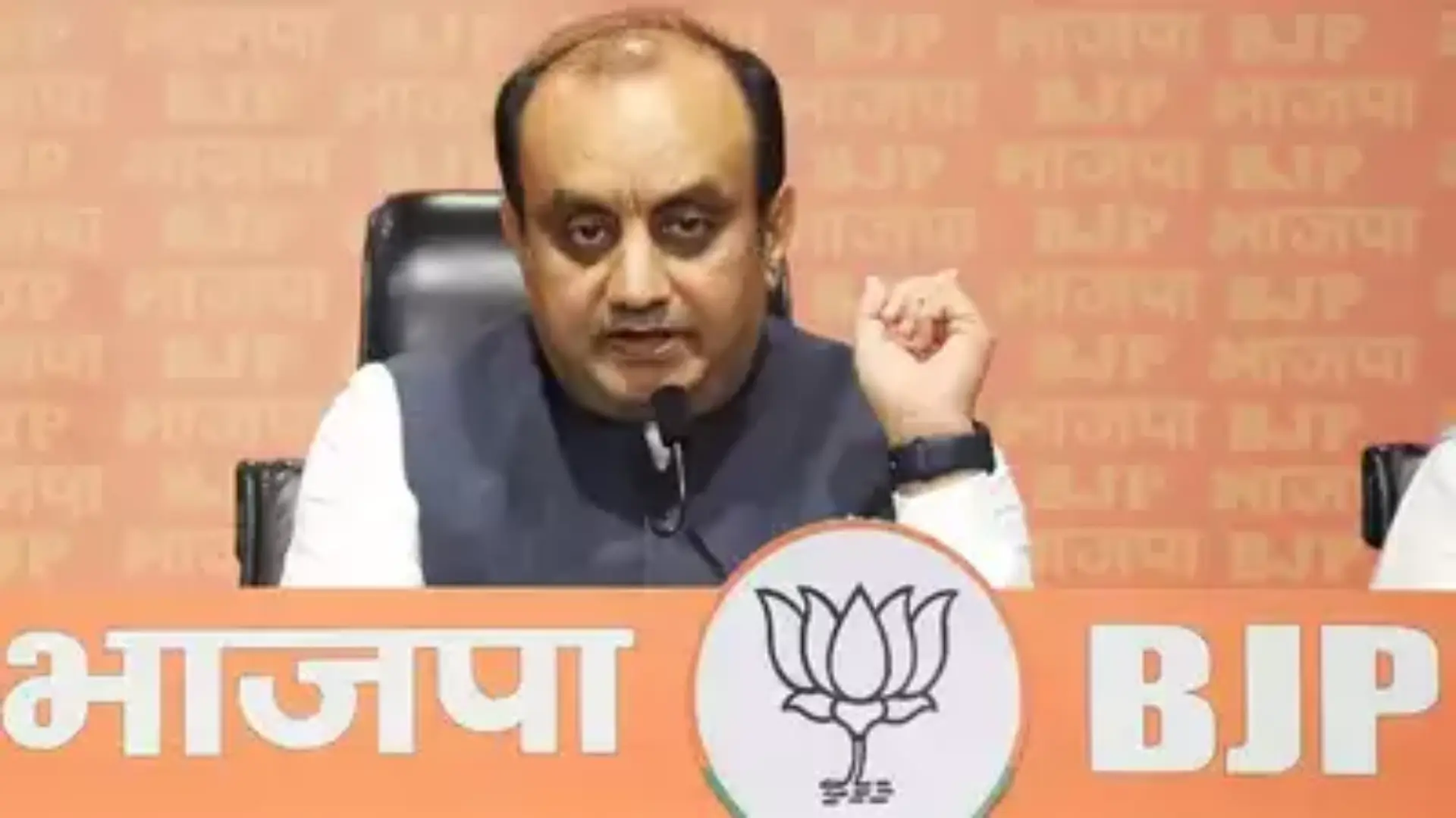 BJP’s Sudhanshu Trivedi Links Congress To Delhi Drug Haul