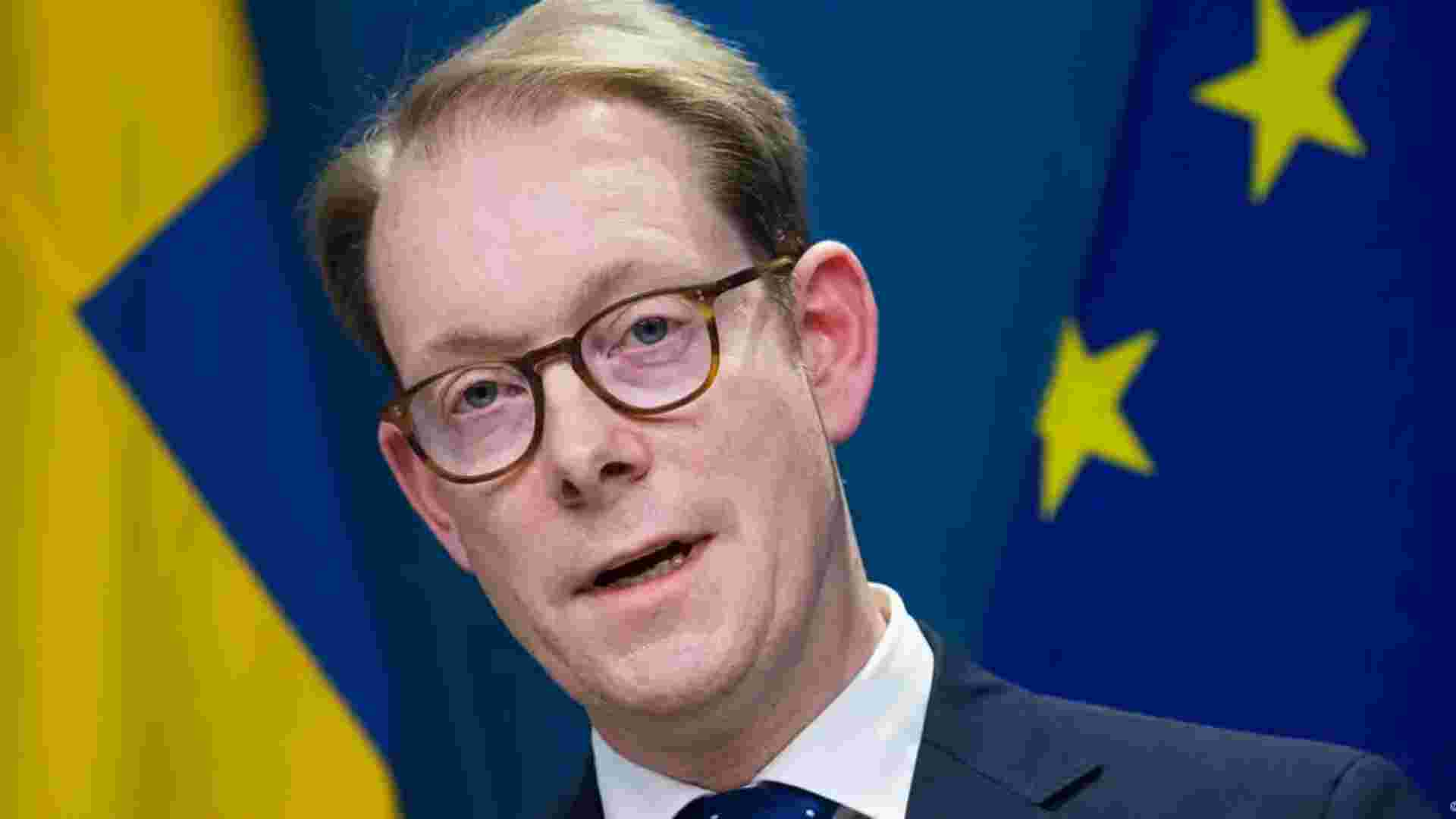 Sweden’s Foreign Minister Tobias Billström Announces Resignation