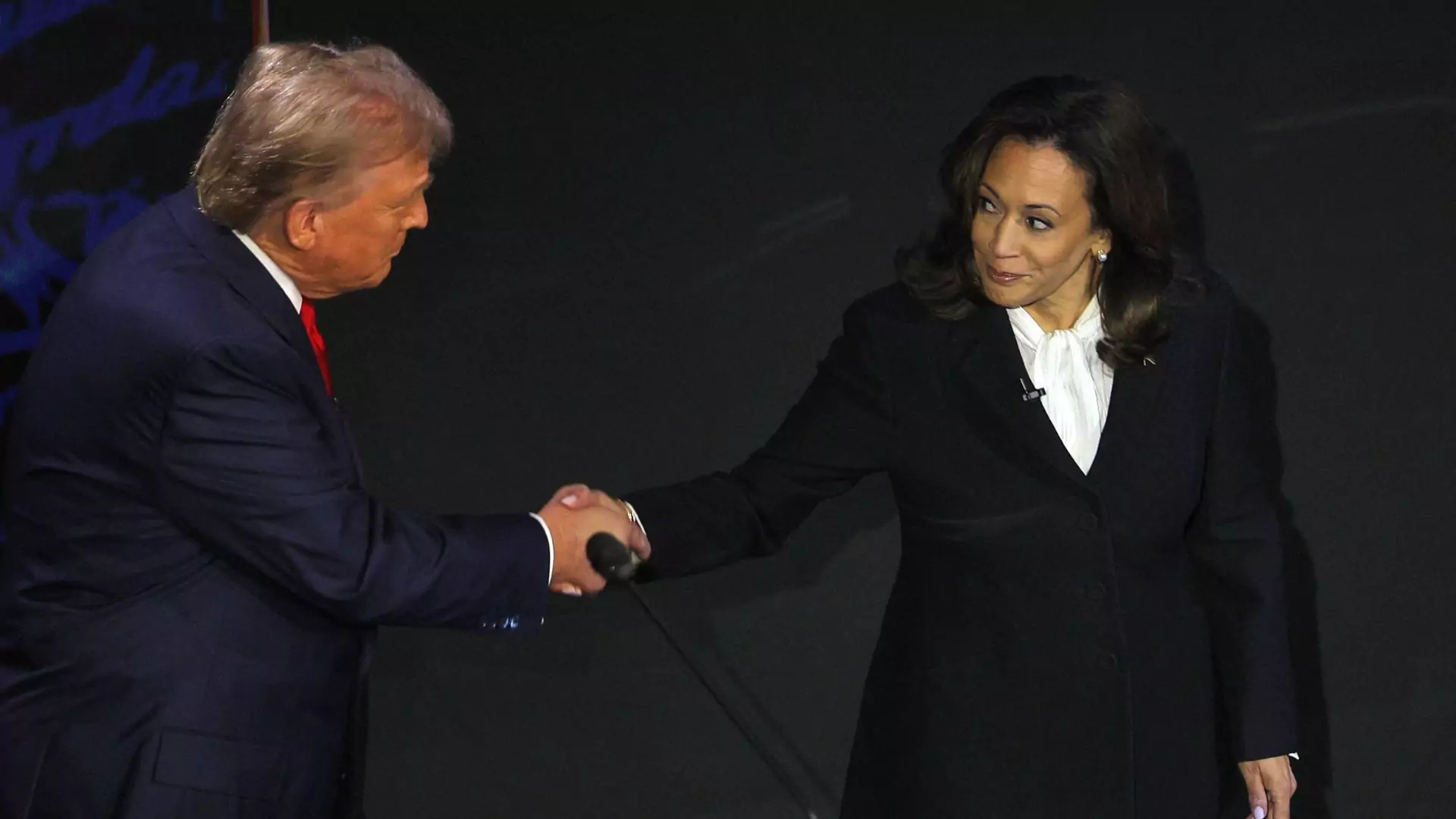 Trump and Harris Clash Over Project 2025 in Opening Debate Exchange