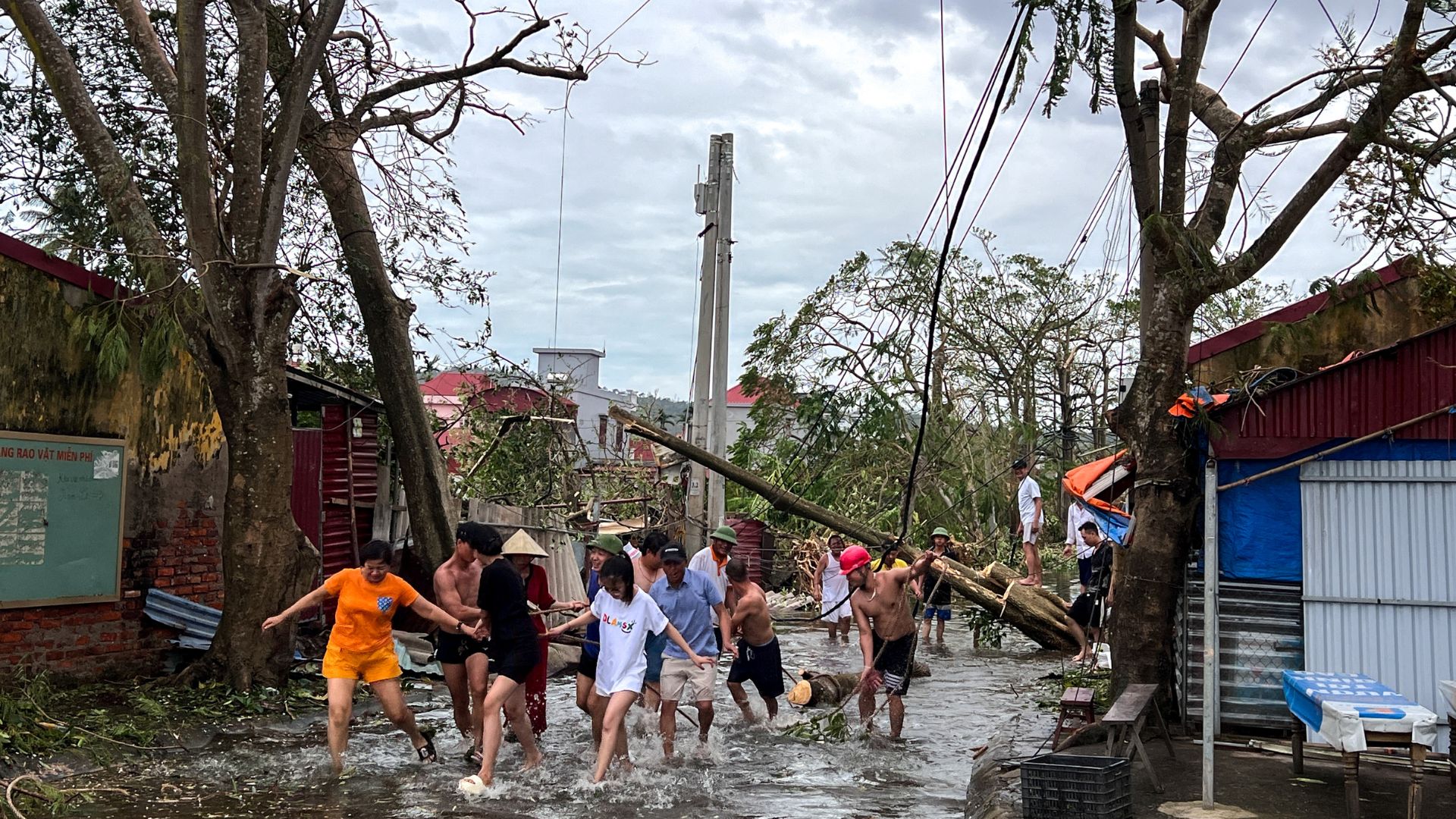 Typhoon Yagi Devastates Vietnam: 59 Dead in Floods and Landslides