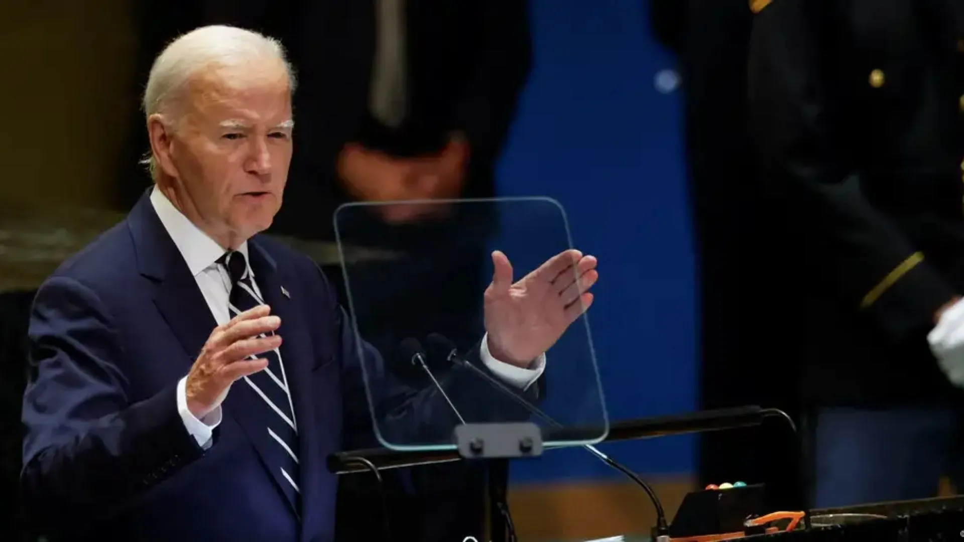 Joe Biden delivers final UN speech as US president