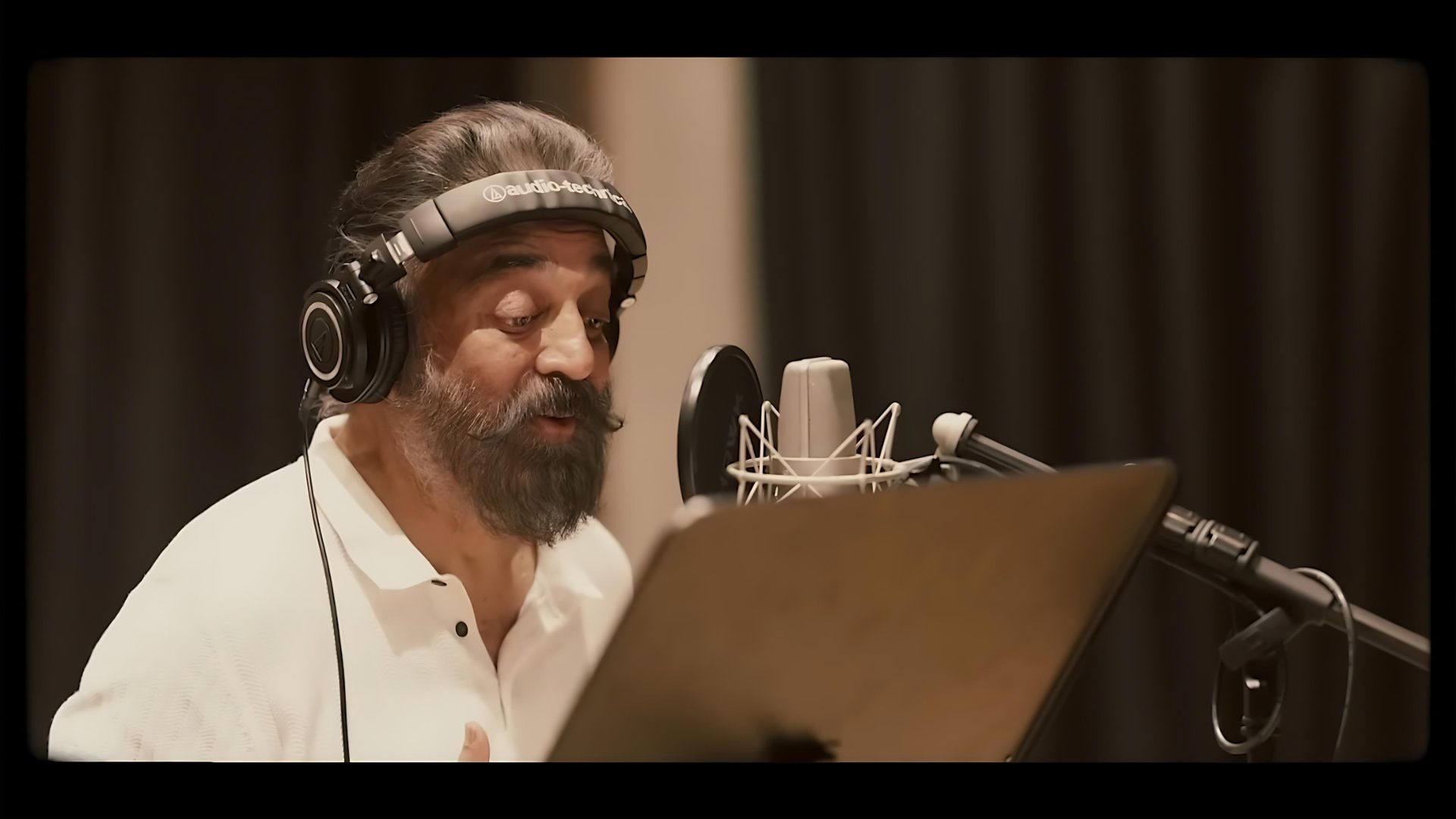 Kamal Haasan Lends Powerful Vocals to “Yaaro Ivan Yaaro” Song from Upcoming Film Meiyazhagan; Watch the Behind-the-Scenes Video