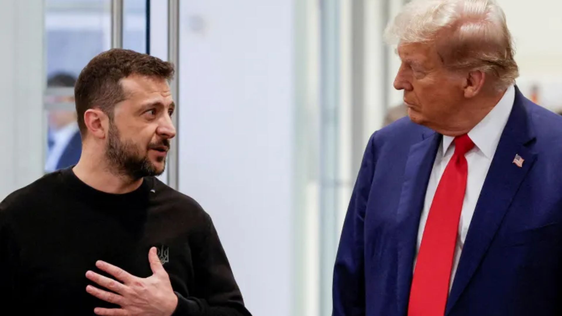 Trump Meets Zelensky And Says It’s Time To End Russia’s War