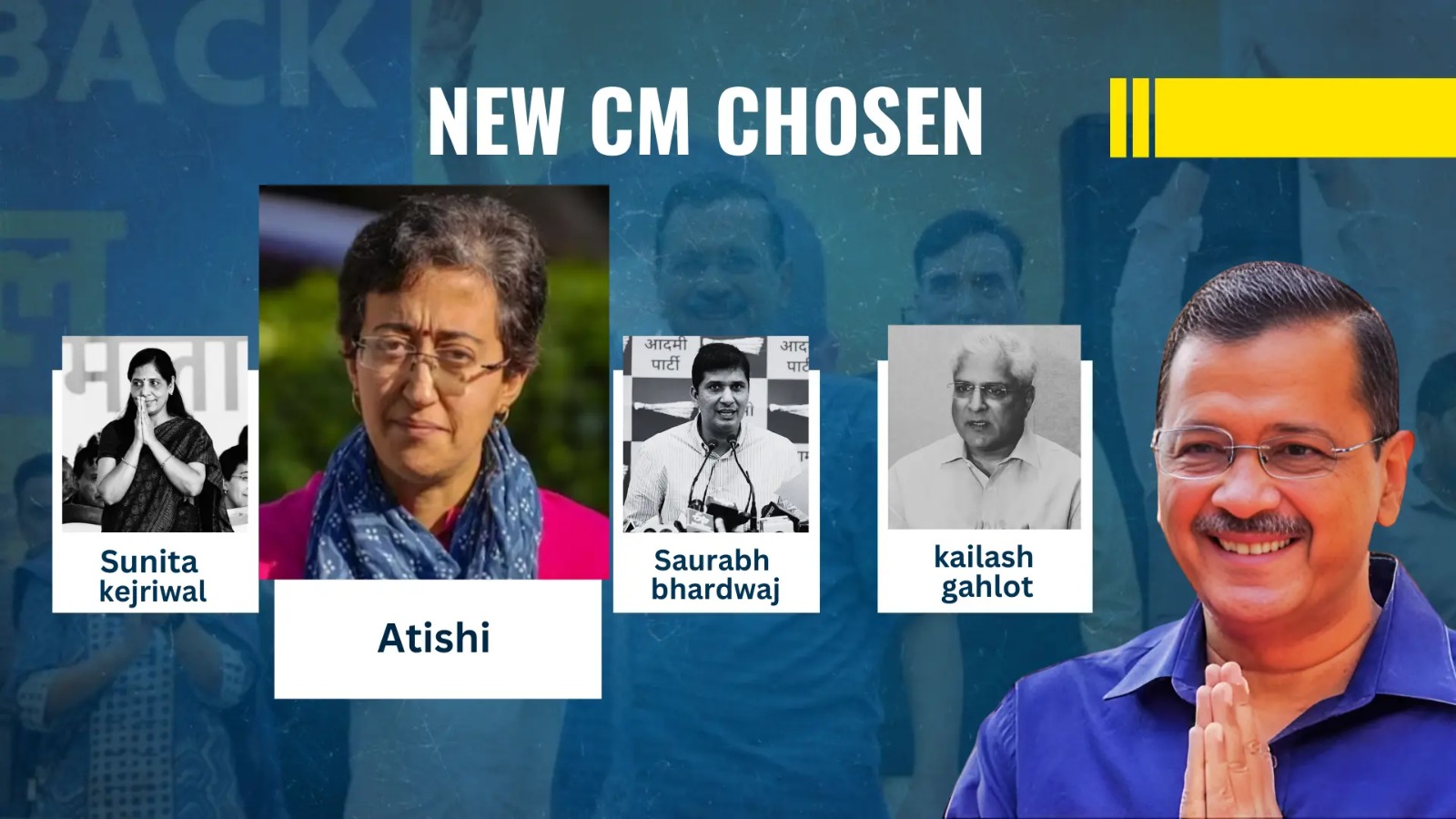 ‘Biggest Sacrifice By Arvind Kejriwal’ Atishi’s 1st Statement After Chosen As CM Of Delhi