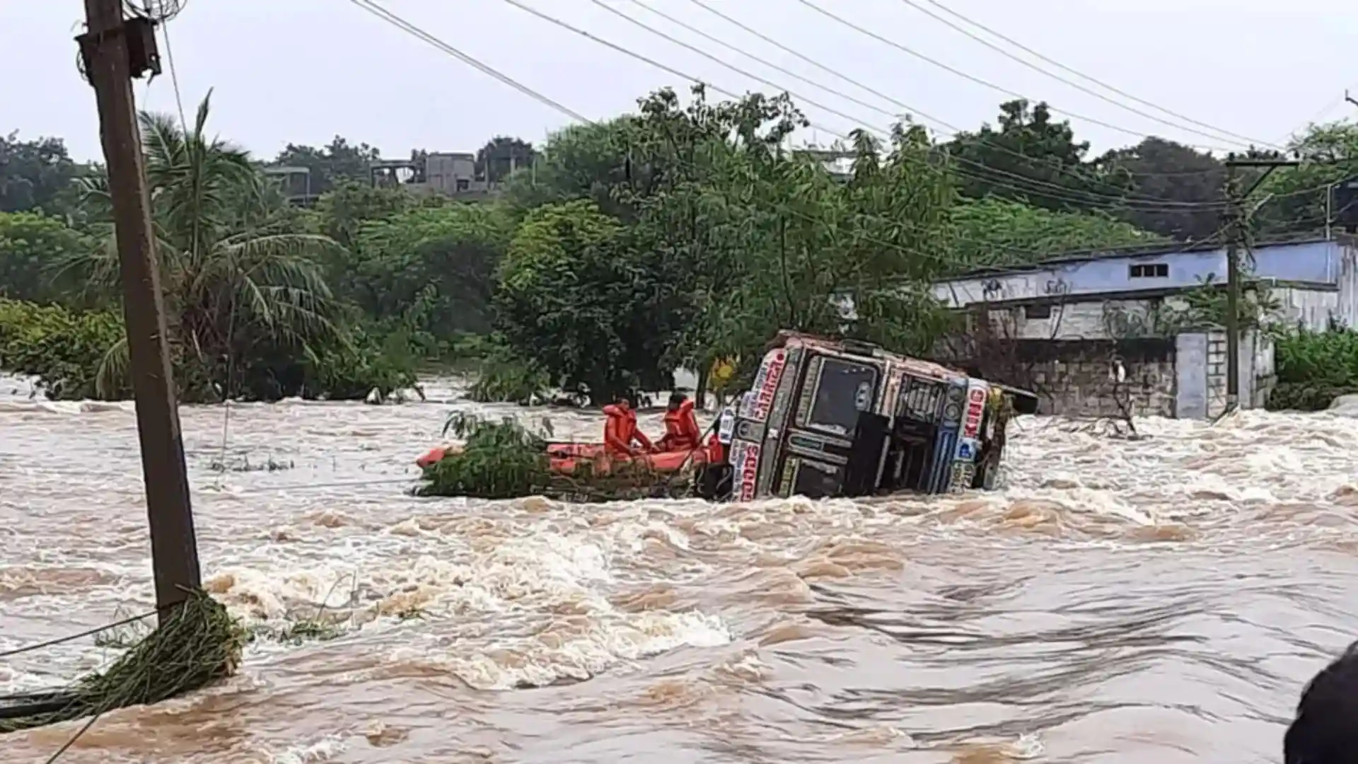 Flood Crisis In Telangana: 100 Villages Inundated, 99 Train Cancellations Amid Torrential Rains