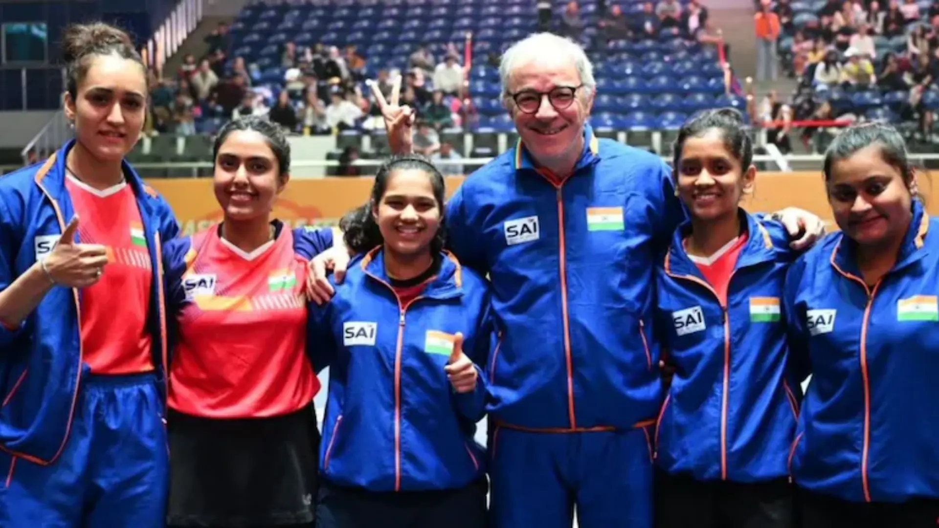 India Breaks Record, Wins 1st Women’s Team Medal In Asian Table Tennis C’ships