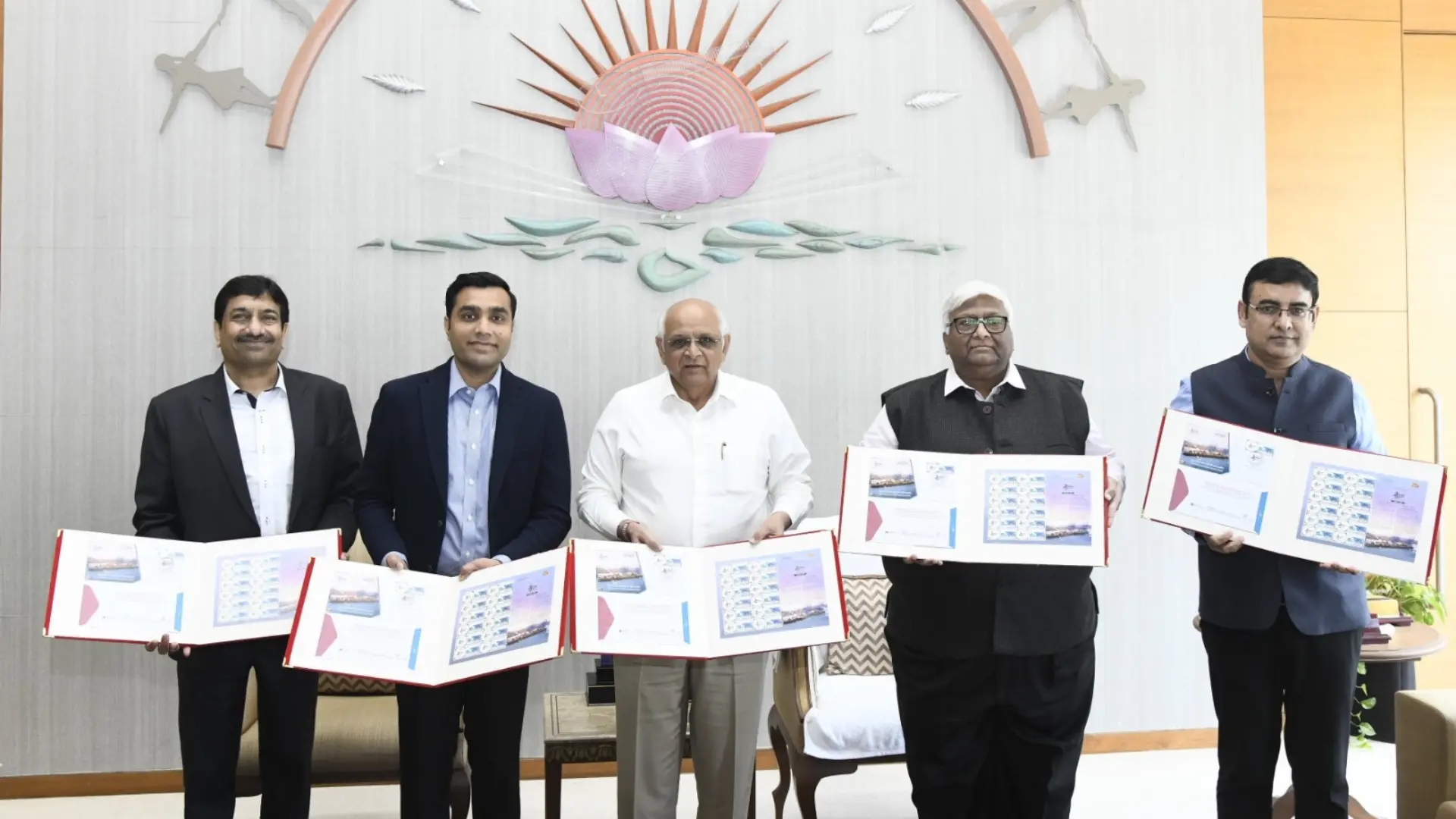 Commemorative Stamp on 25 Years of Mundra Port