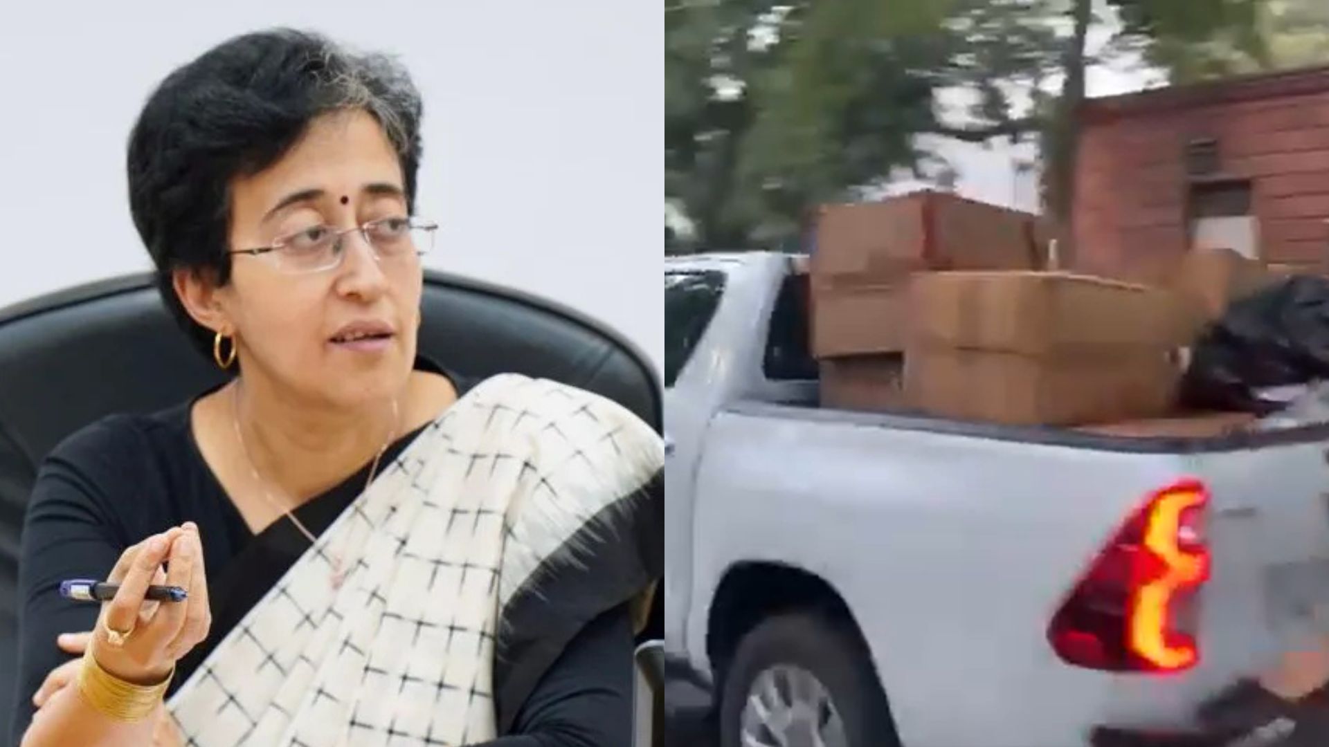 AAP Claims Delhi CM Atishi’s Belongings Thrown Out From Flagstaff Road bungalow