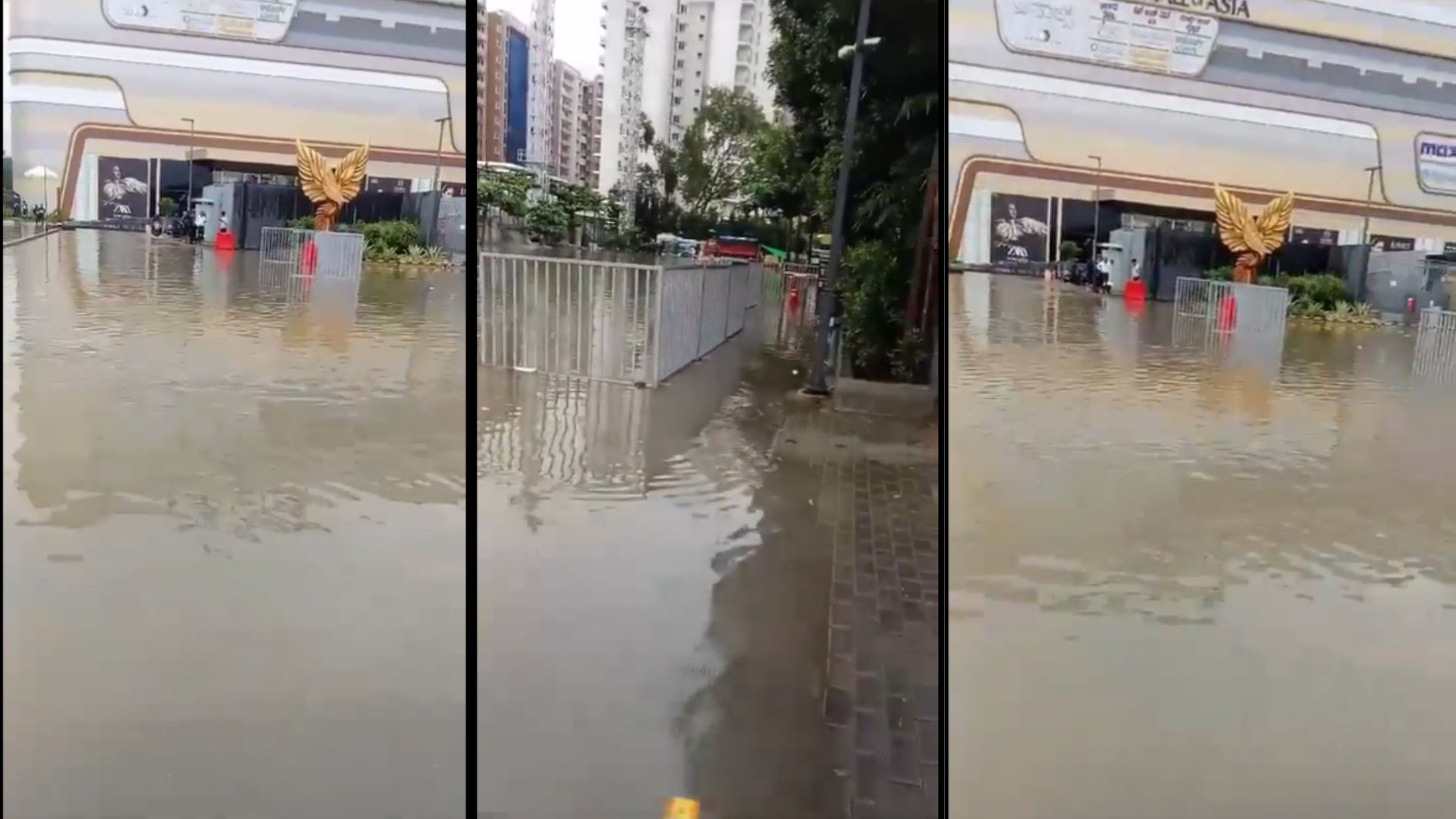 Bengaluru’s Phoenix Mall of Asia Submerged In Rain Chaos Amid Thunderstorms