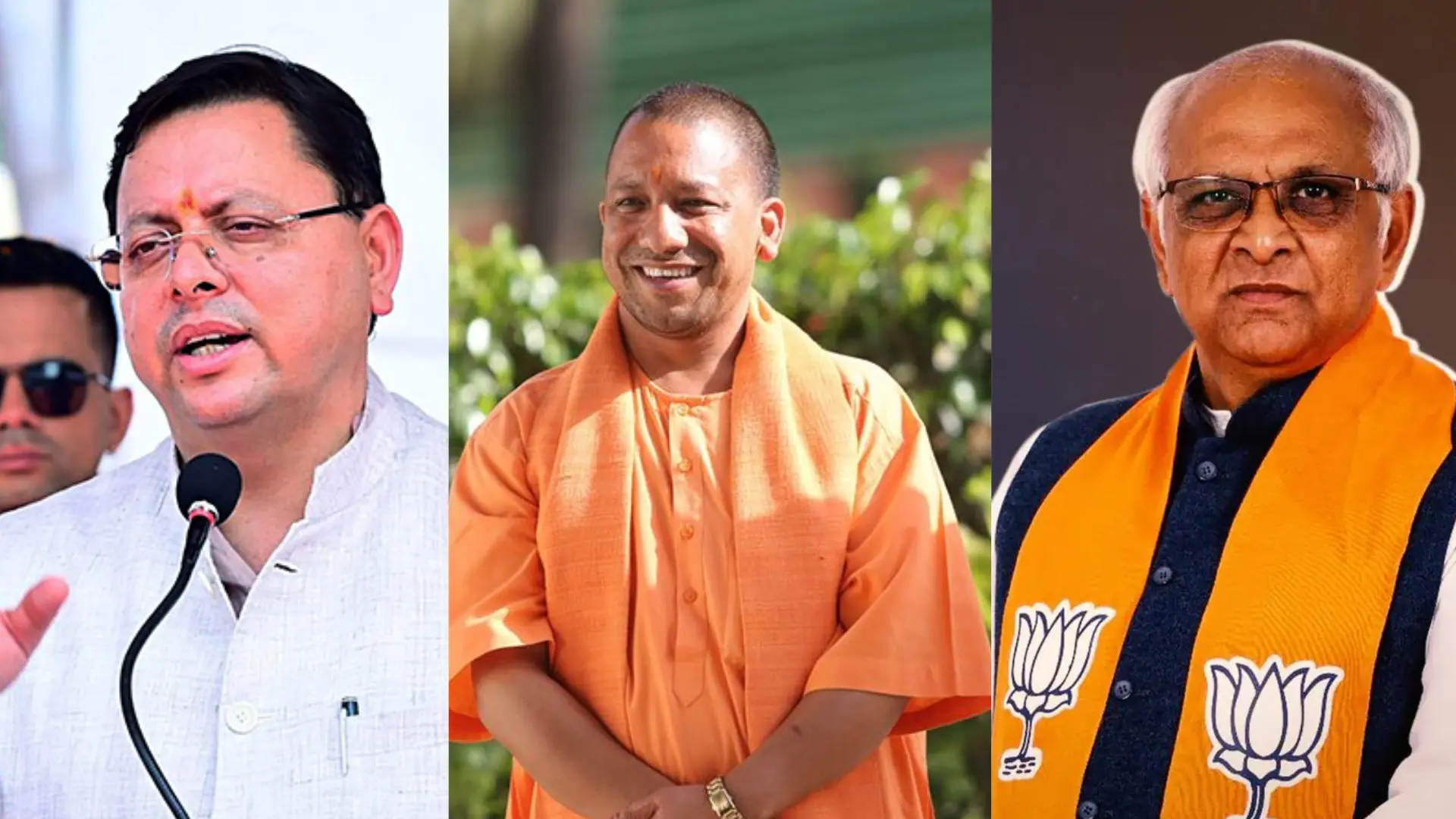 BJP Ruled States’ CMs In Chandigarh Ahead Of Haryana CM Saini’s Oath Ceremony