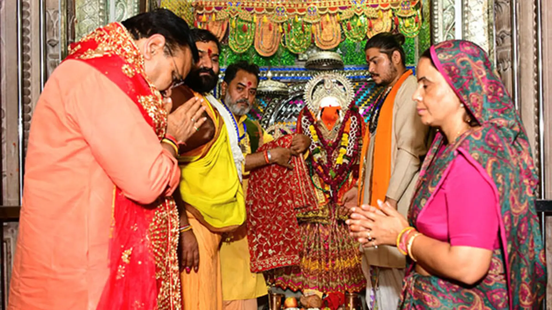 Mahanavami Special: Rajasthan CM Offers Prayers At Bhajanlal Sharma