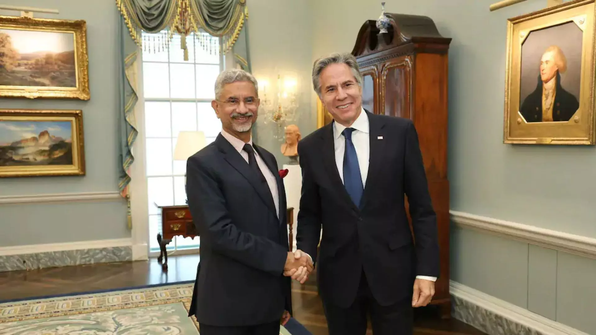 Blinken and Jaishankar Discuss India-US Collaboration on Global Issues