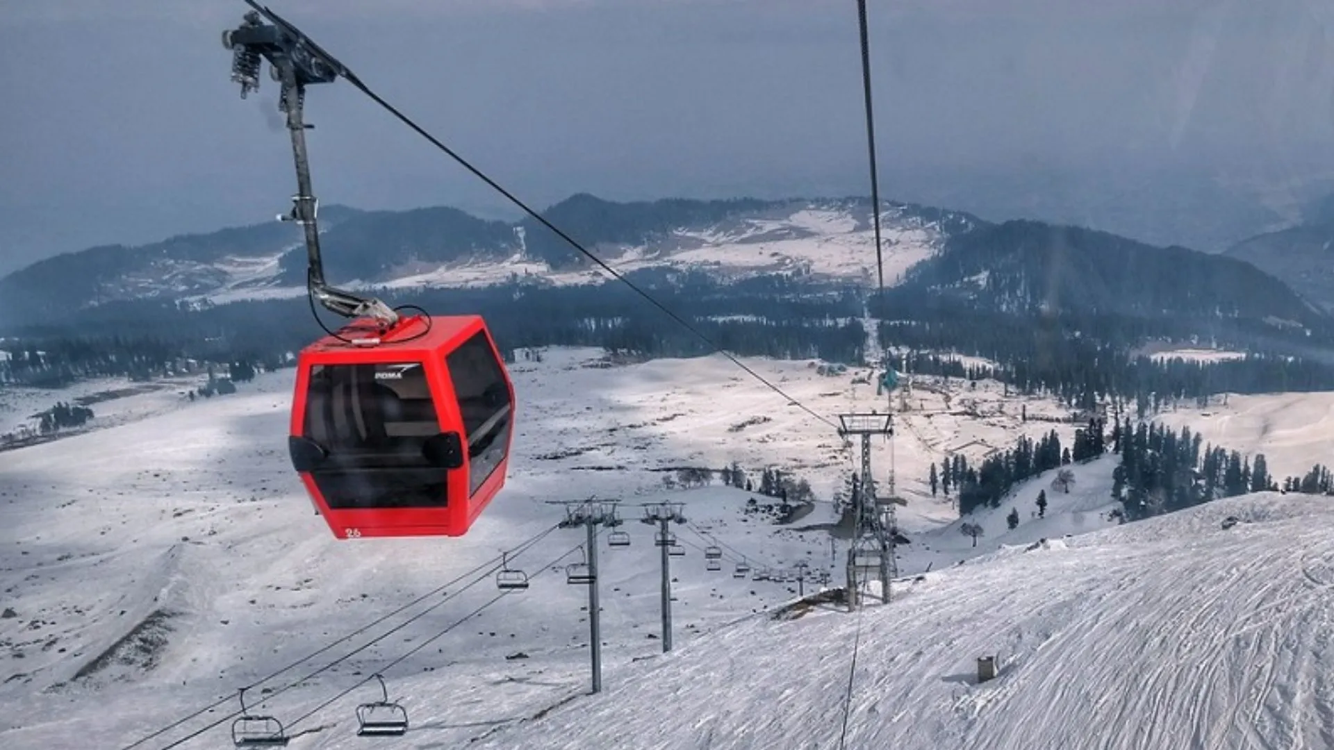 Jammu And Kashmir: Cable Car Gondola Ride Service Suspended Day After Terror Attack In Gulmarg