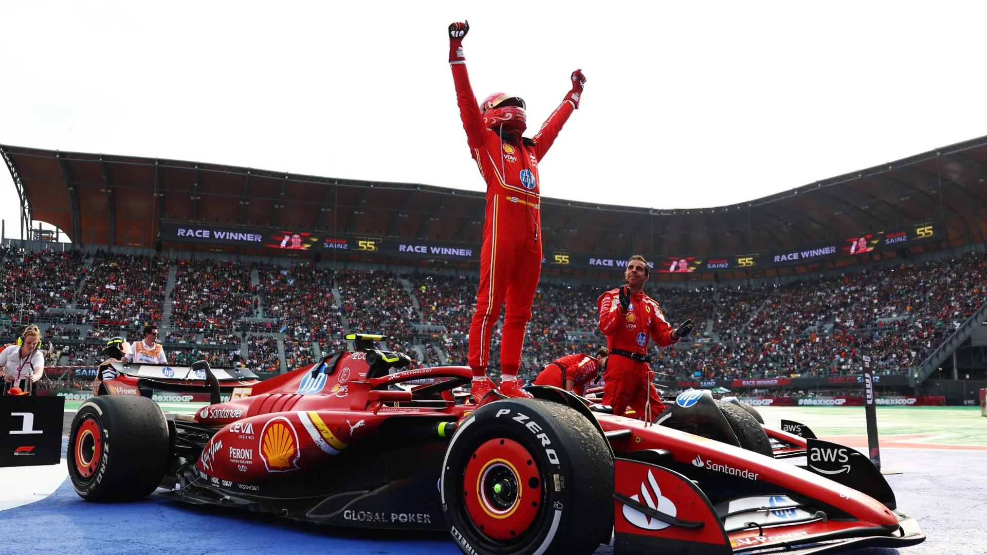 Carlos Sainz Triumphs In Mexico City Grand Prix As Norris Narrows Title Gap