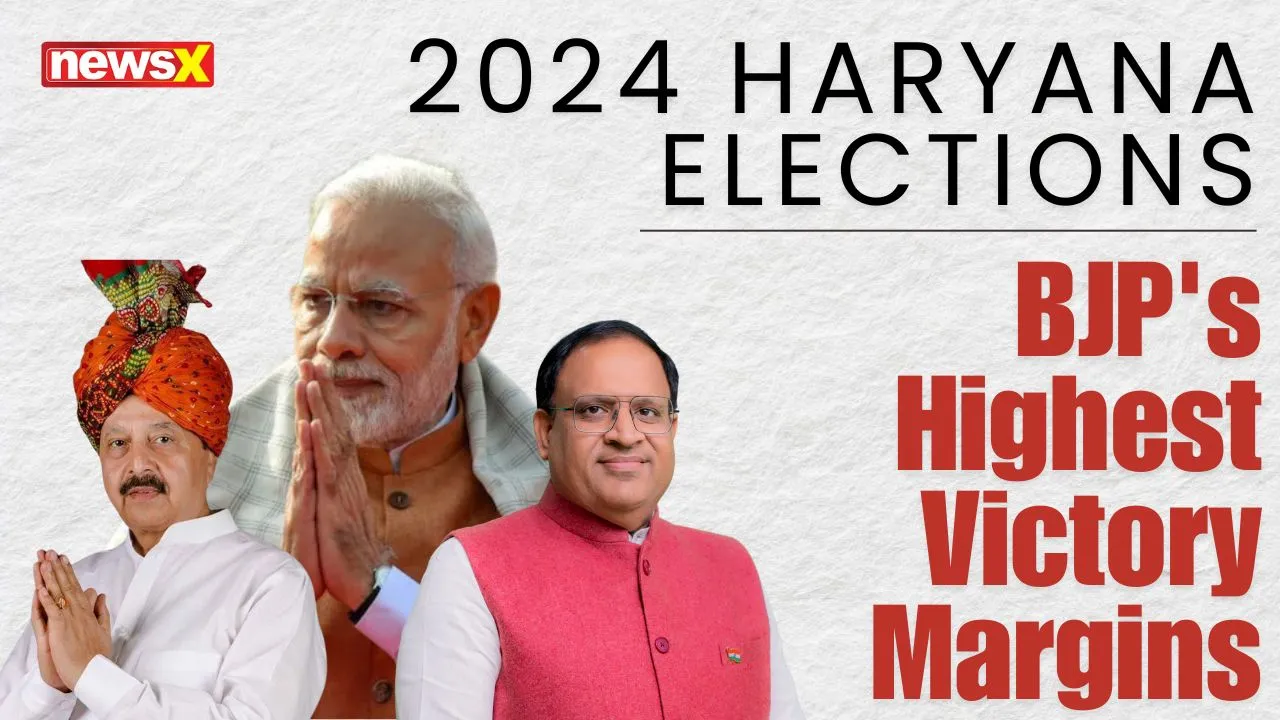 Dominating The Vote: BJP’s Biggest Margin Victories In Haryana