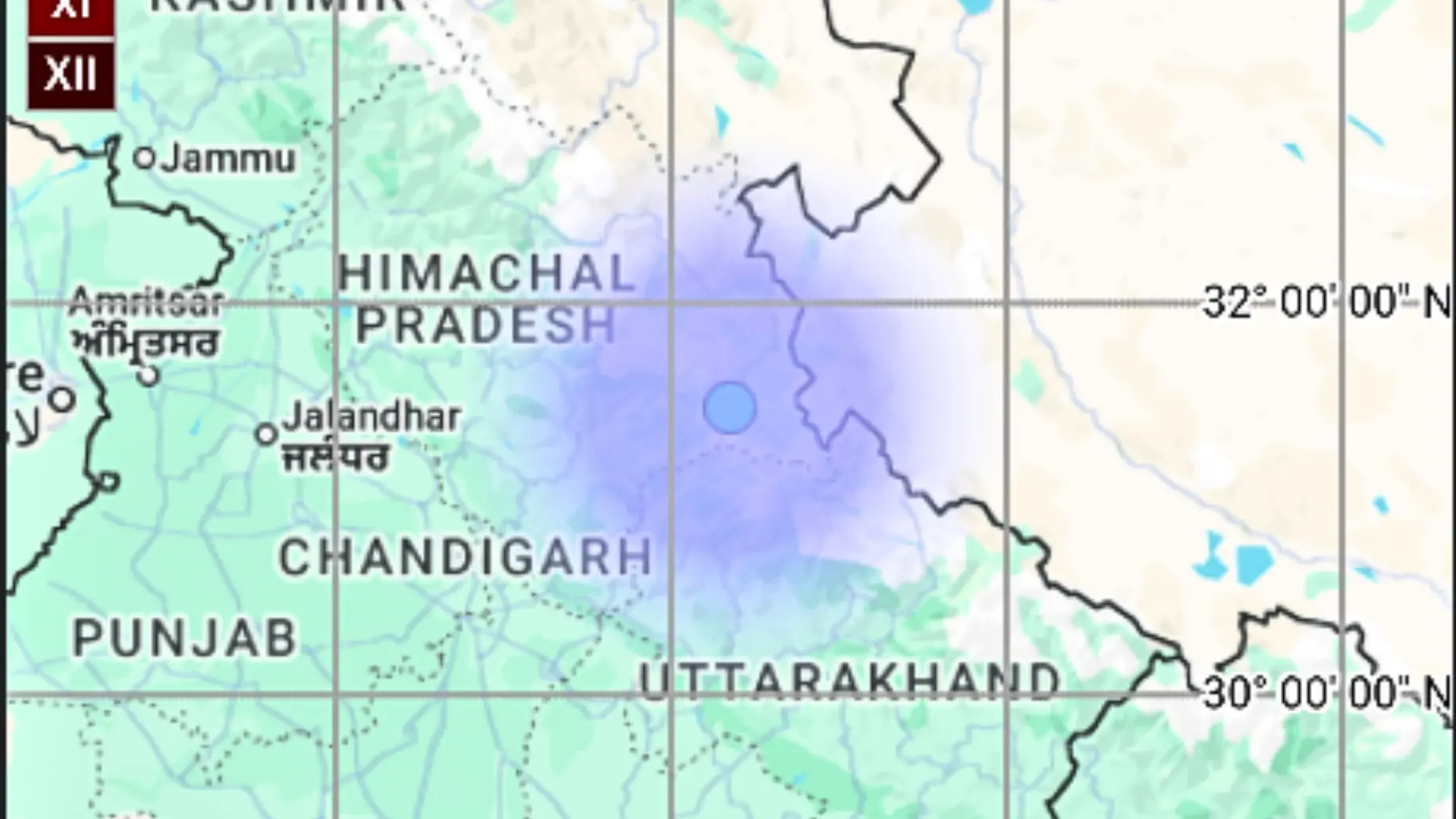 Magnitude 3.3 Earthquake Hits Kinnaur, Himachal Pradesh, On Diwali Morning