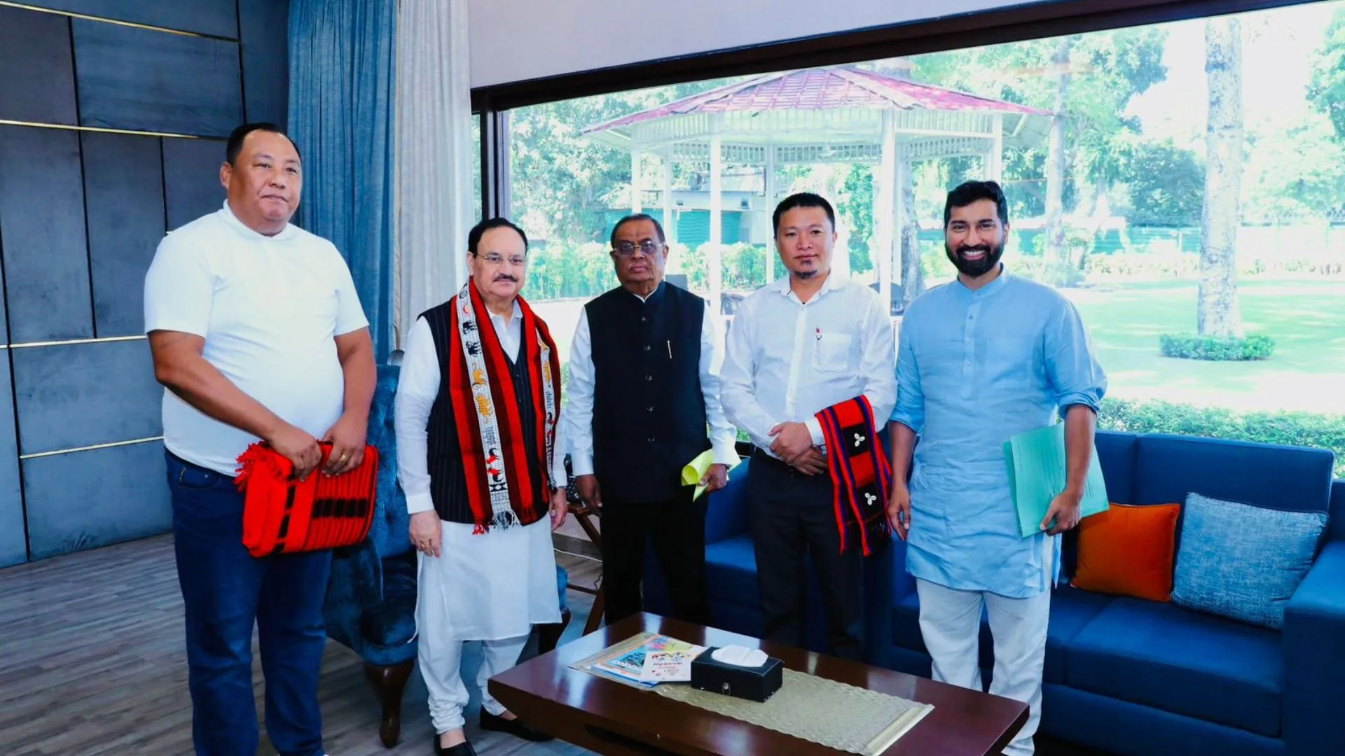 Former Congress Leader Bobby Panicker, Ex-Nagaland Deputy Speaker Meet JP Nadda After Joining BJP