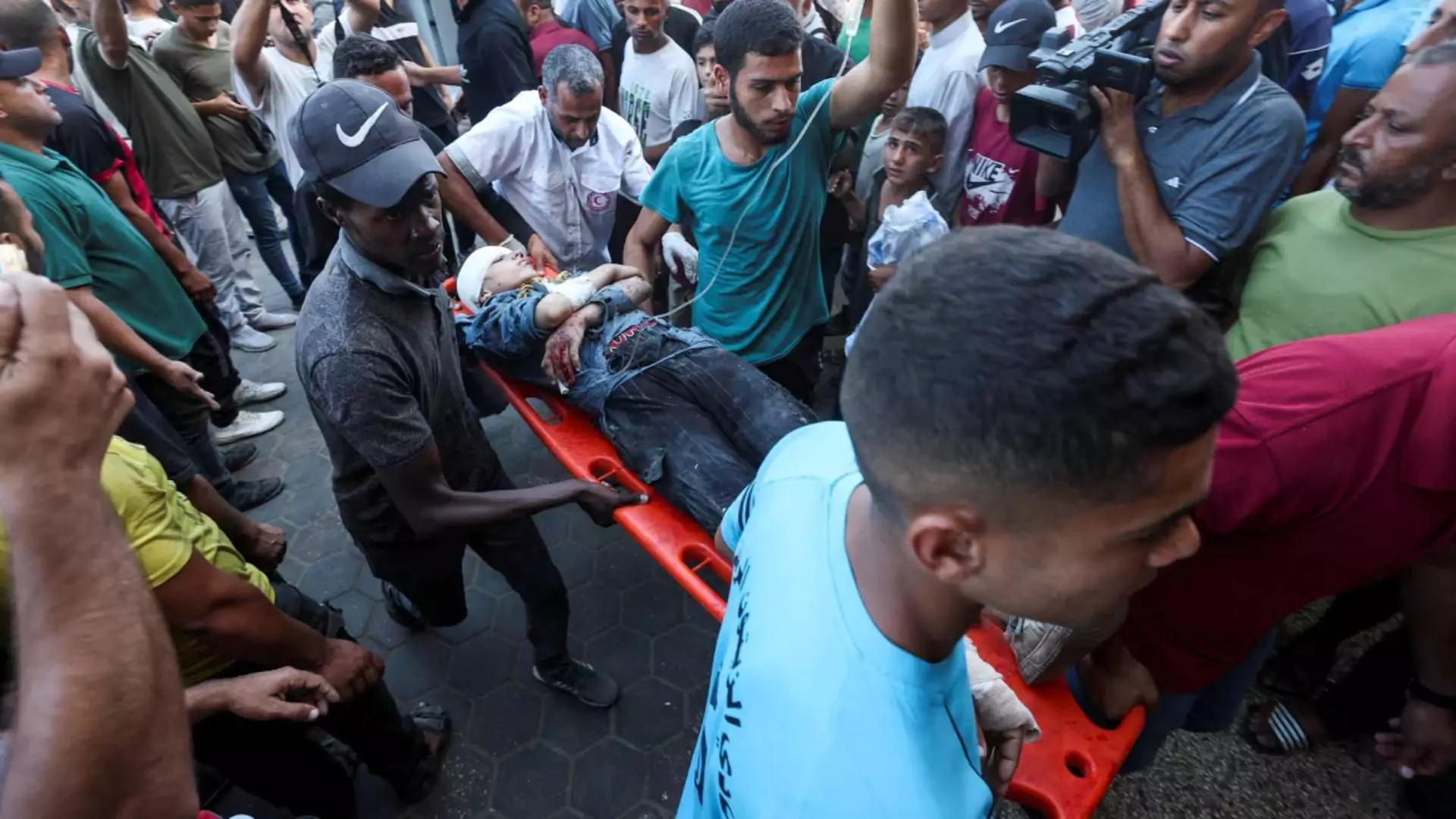 Israeli Strike Kills 28 Palestinians Sheltering In Gaza School