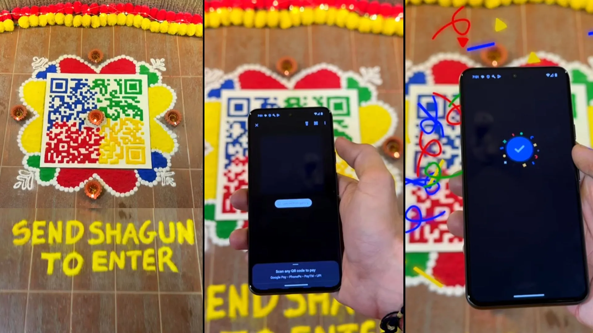 Diwali 2024: Google India Introduces QR Code-Themed Rangoli For Diwali Celebrations—Will You Join The Fun?