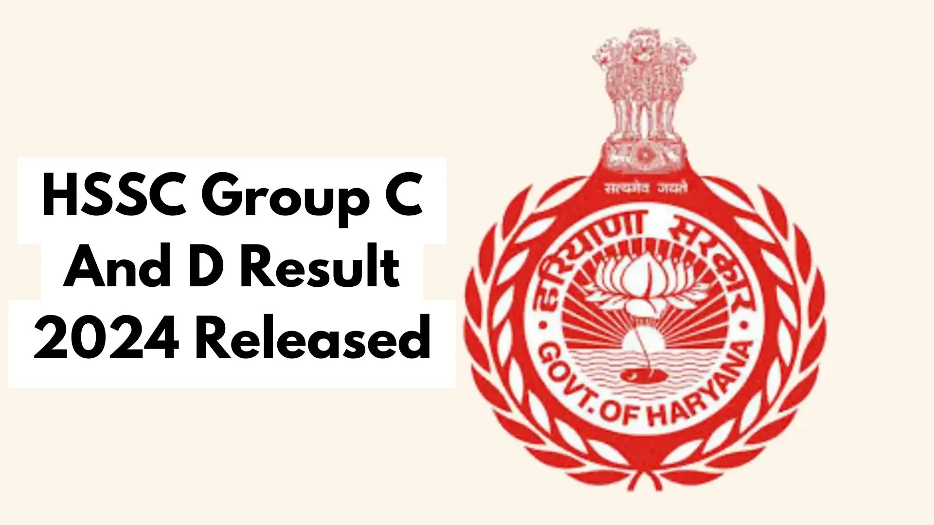 HSSC Group C And D Result 2024 Released How To Check & What To Expect