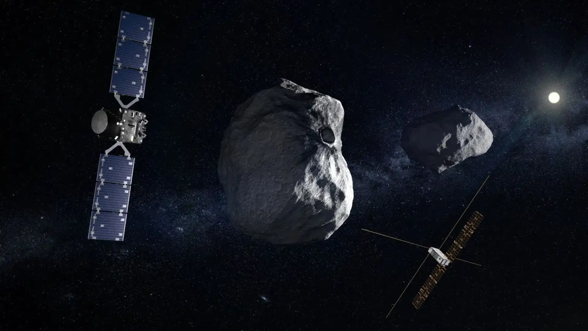 Hera Takes Off To Investigate Knocked-Off-Course Asteroid