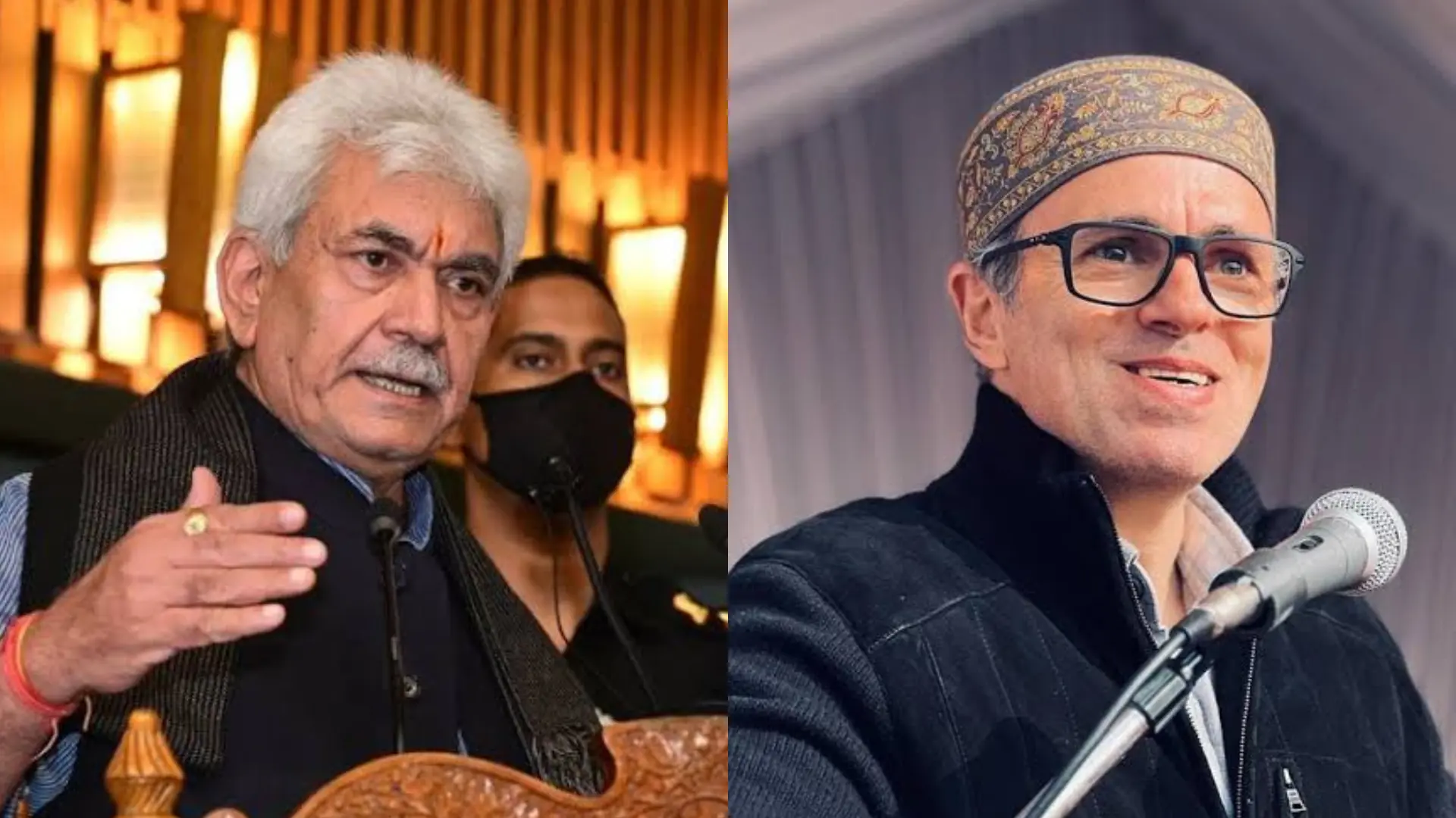 JK: LG Manoj Sinha Slams Omar Abdullah And NC Leaders For Boycotting UT Foundation Day