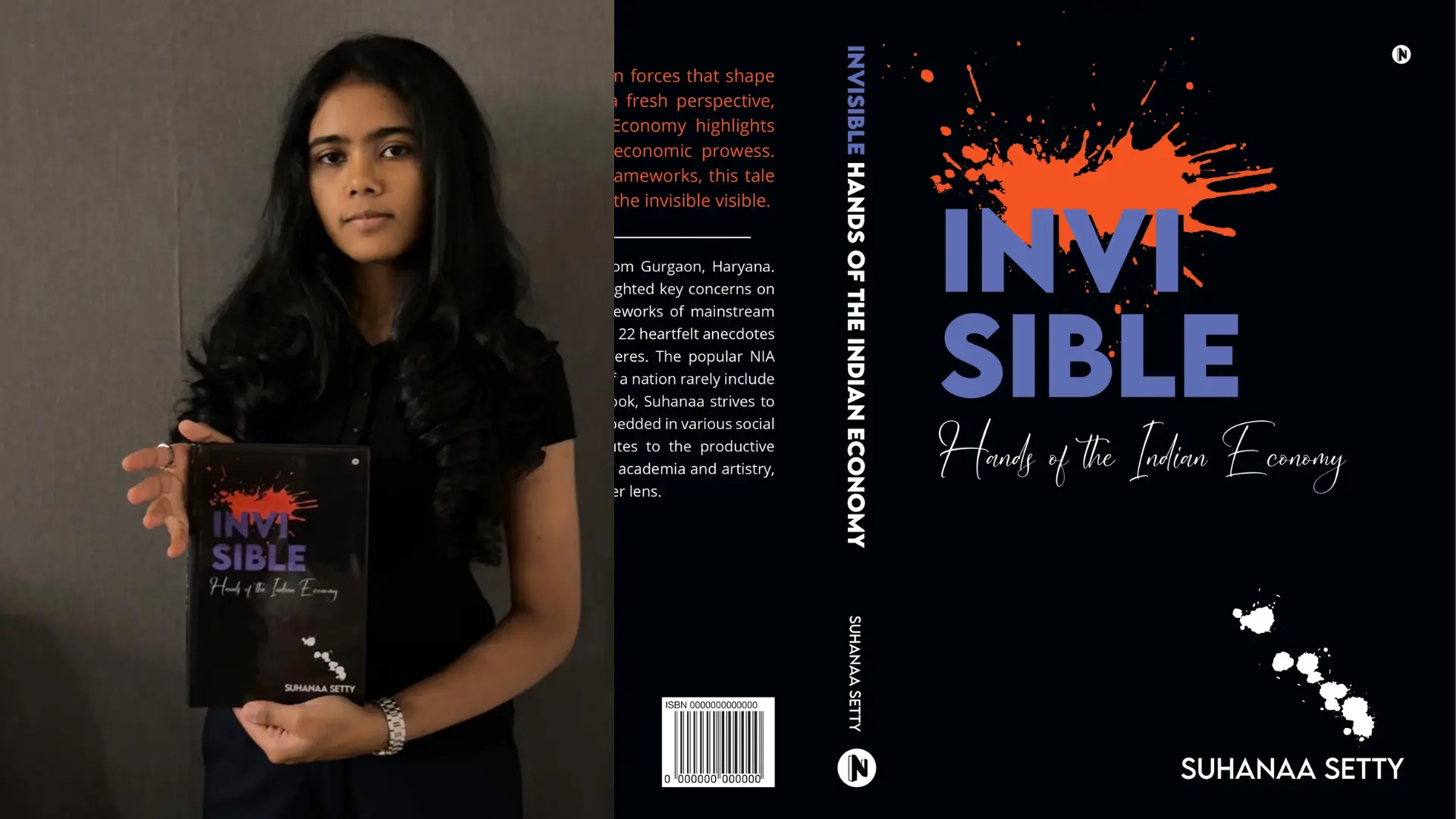 Who Are ‘The Invisible Hands Of The Indian Economy’ ? 16 Year Old Author Explains In Her Book