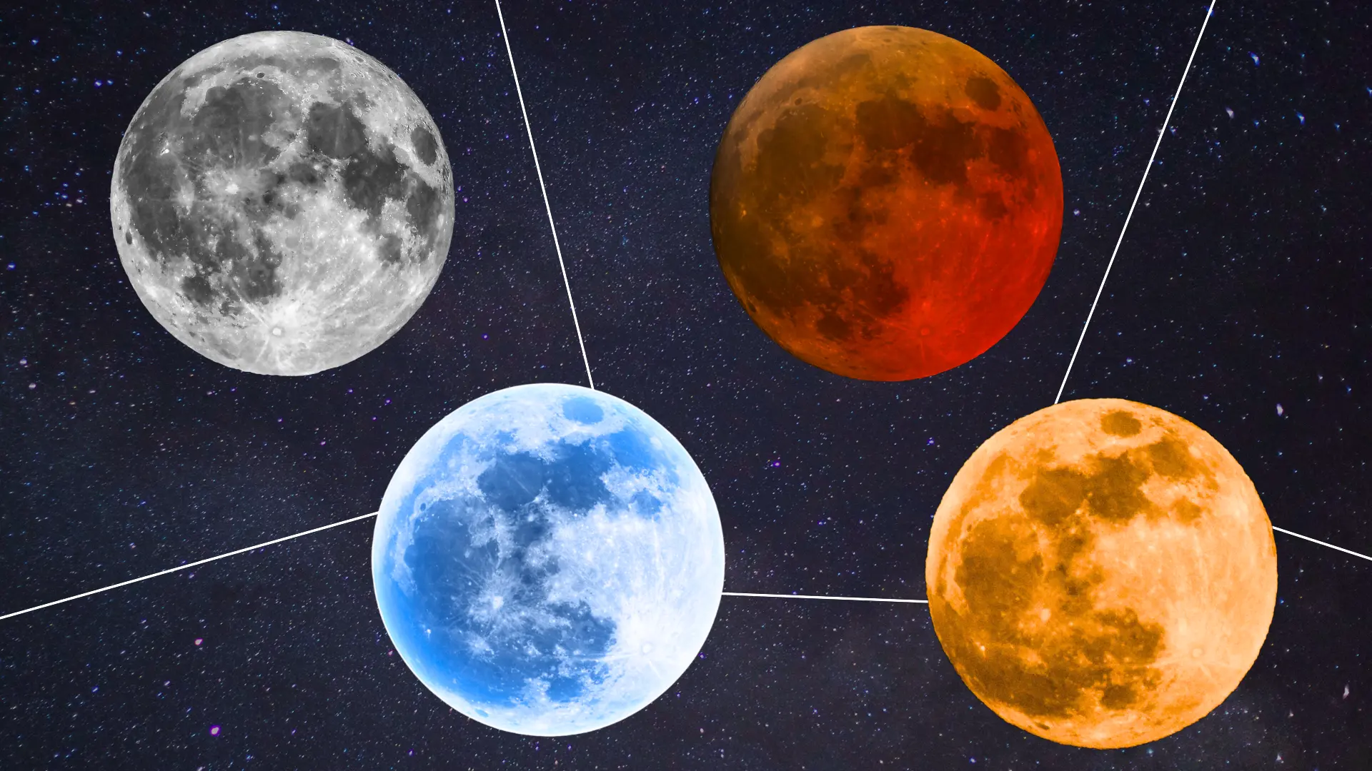 ¿Es la luna realmente blanca? La sorprendente verdad sobre sus cambios de color