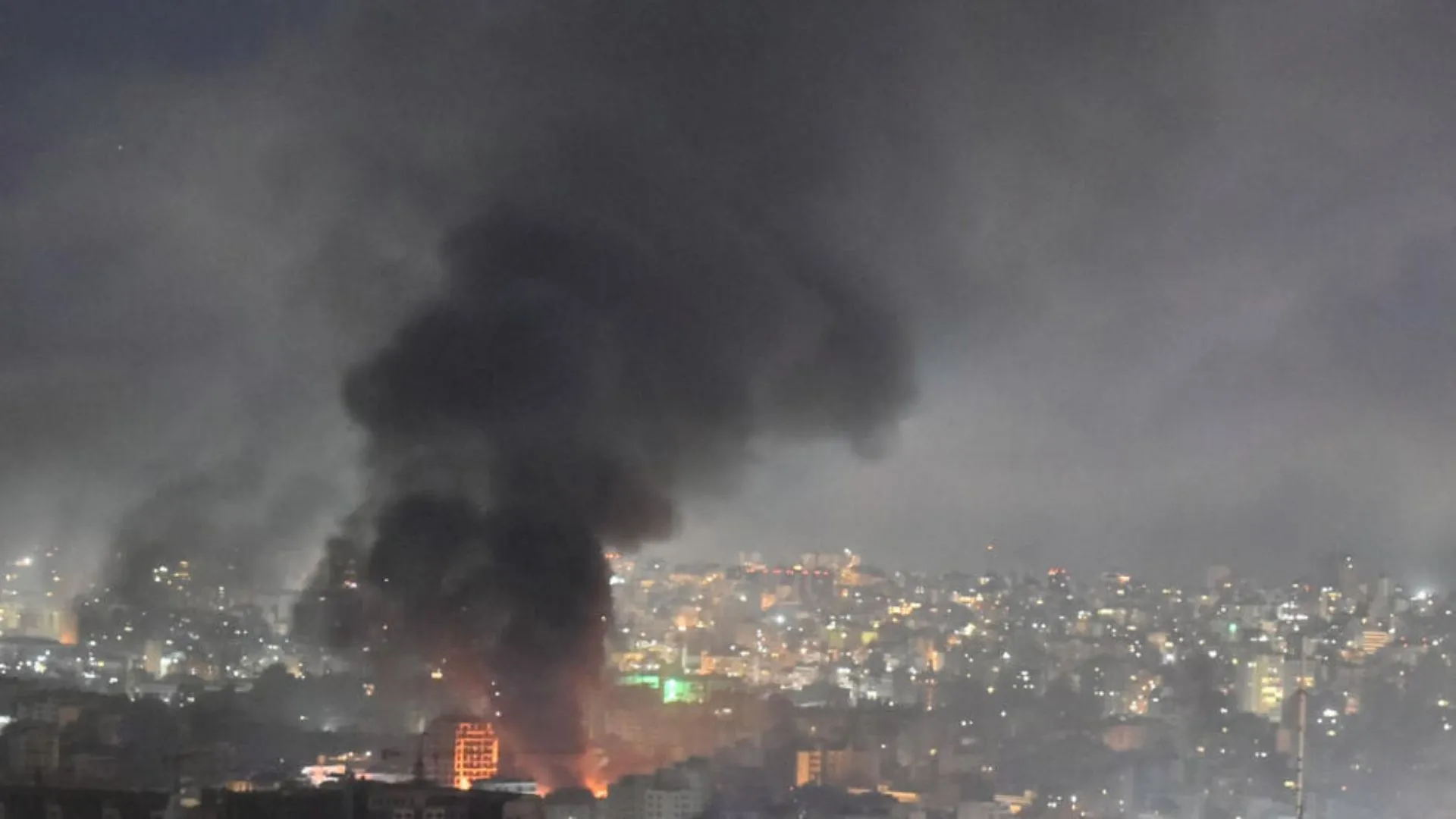 Israeli Airstrikes Target Central Beirut, Leaving Six Dead And Several Injured