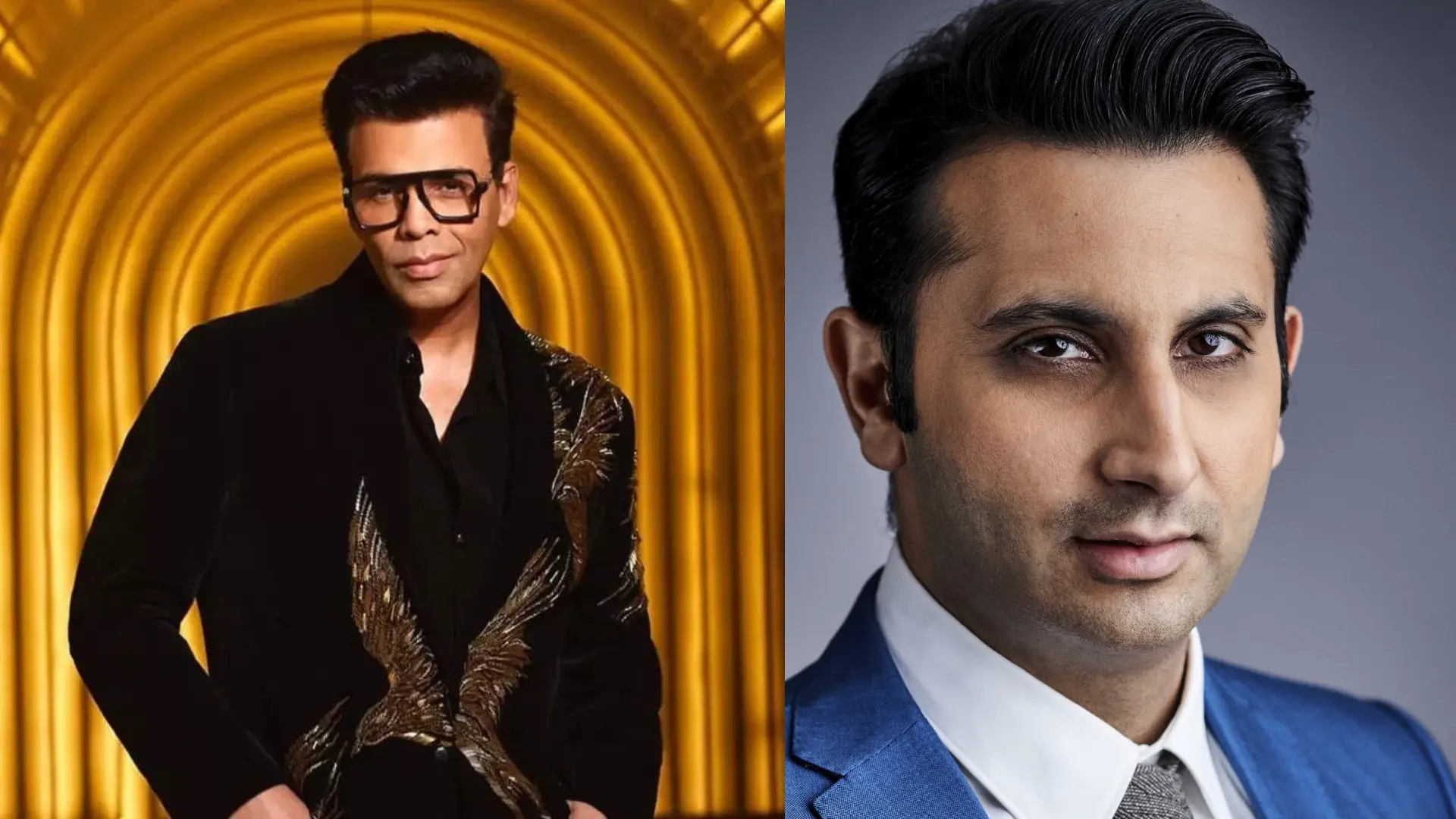 Adar Poonawalla and Karan Johar