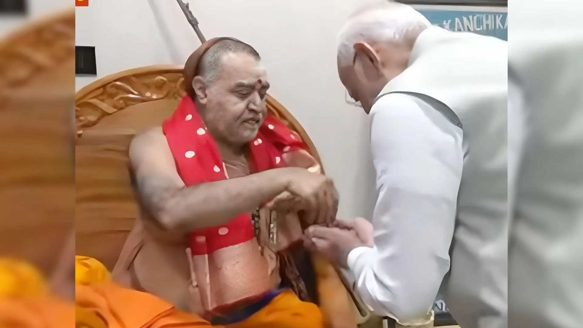 Kanchi Shankaracharya Praises PM Modi’s Leadership, Calls NDA “Narendra Damodar Das Ka Anushasan”