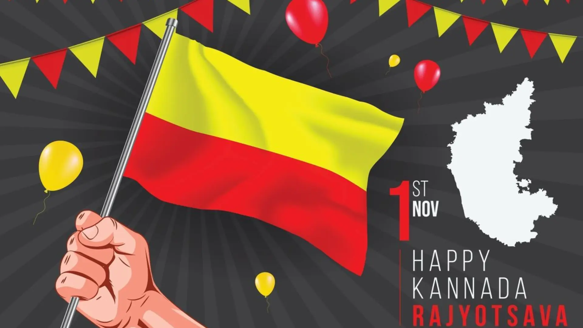 Karnataka Rajyotsava To Be Celebrated On November 1, State Government Makes It Mandatory