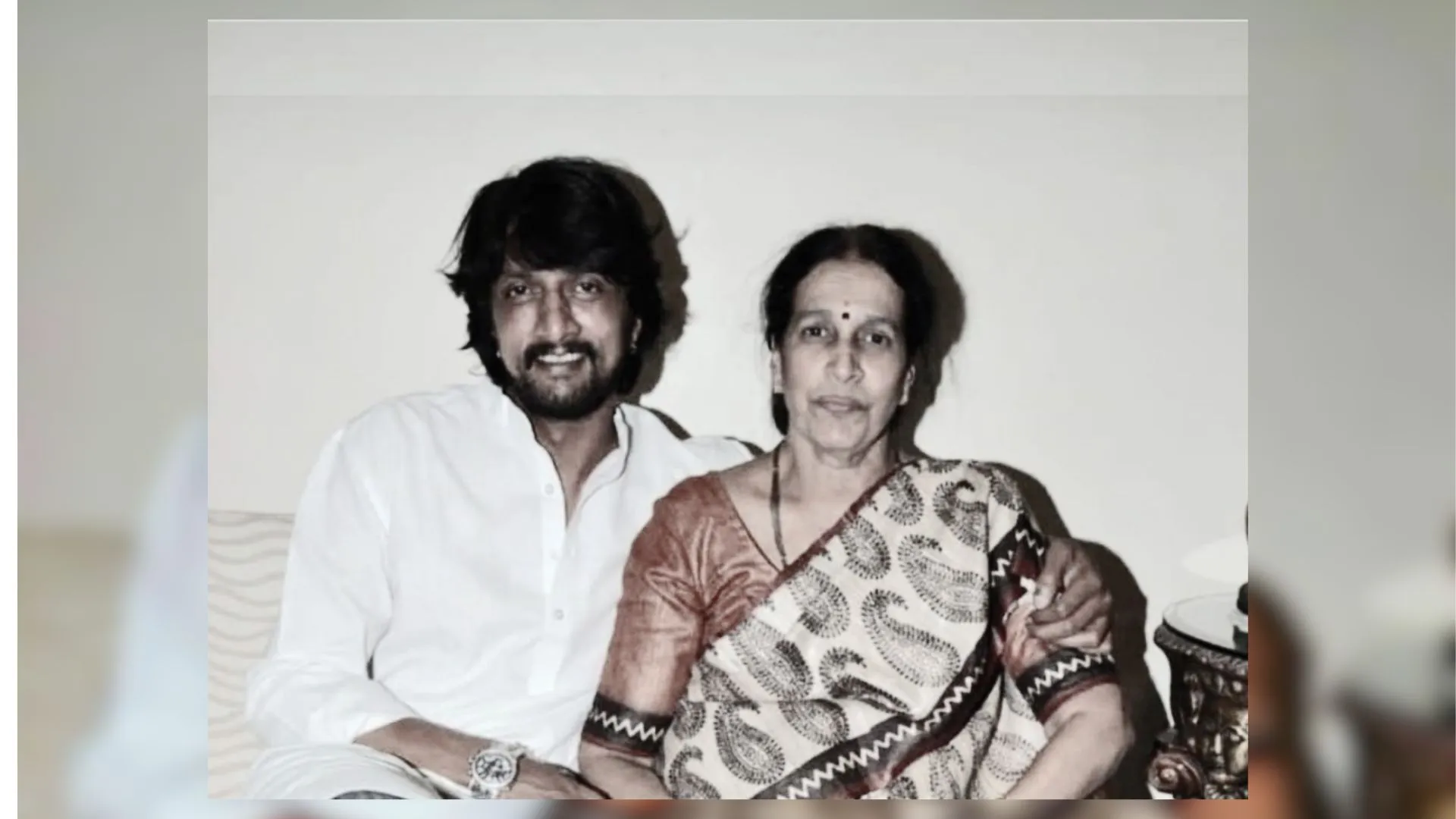 Kannada Actor Kichcha Sudeep’s Mother Saroja Passes Away