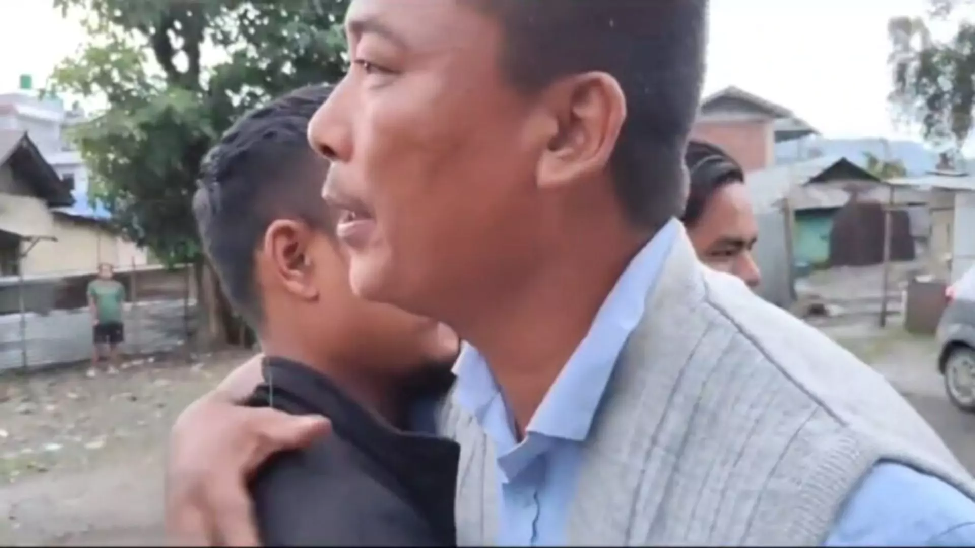 Watch: Meitei-Kuki Communities Embrace as 2 Hostages Freed In Manipur