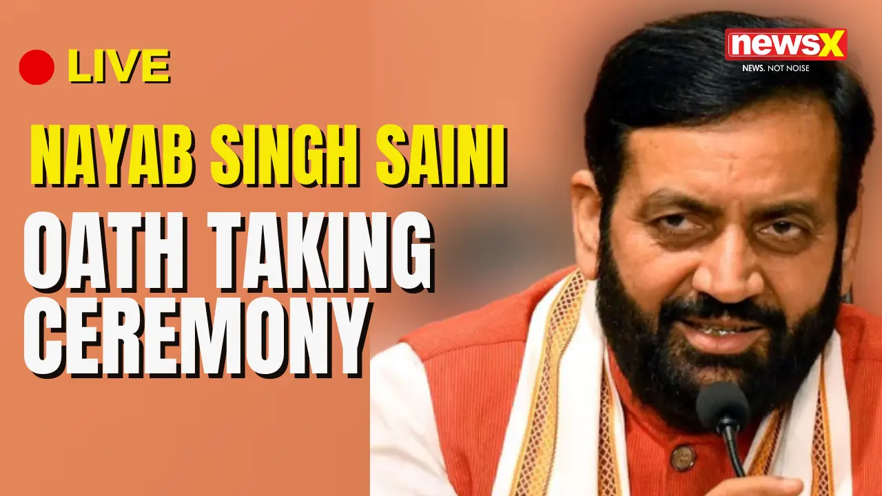 LIVE: Nayab Singh Saini To Take Oath As Haryana’s CM