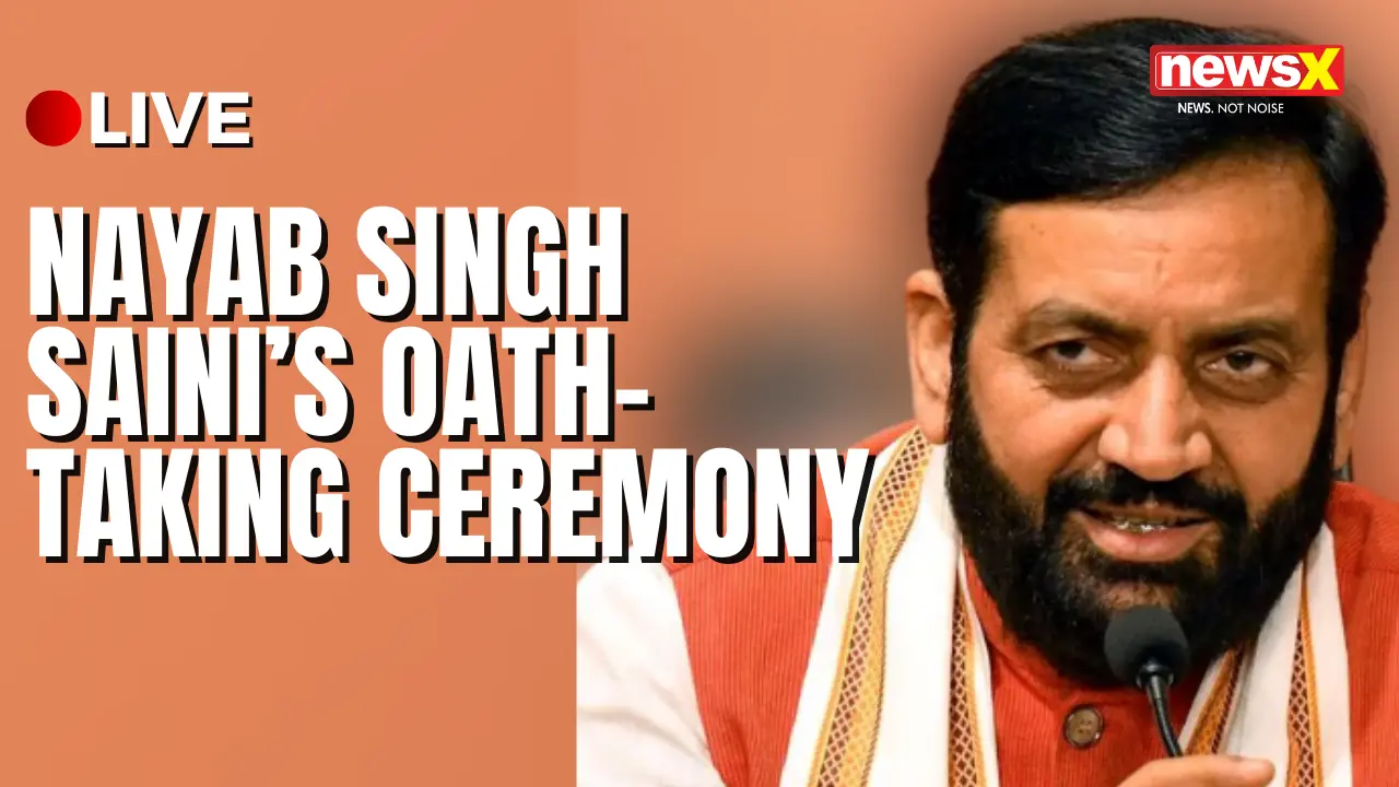 LIVE: Nayab Singh Saini To Take Oath As Haryana’s CM