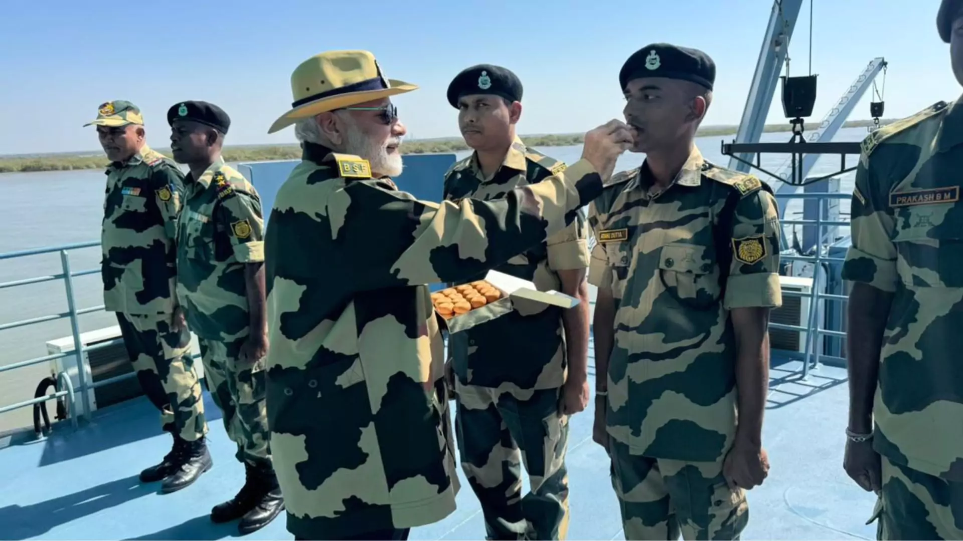 PM Modi Honors Diwali Tradition with BSF Jawans in Gujarat’s Kutch