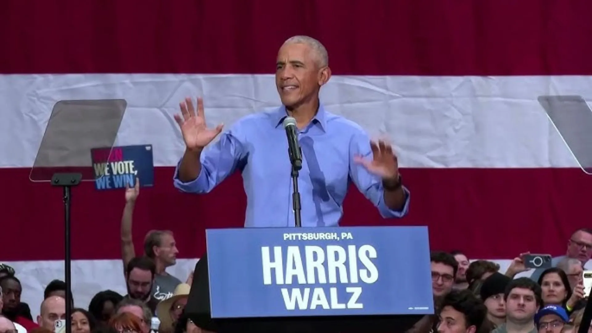 Barack Obama Backs Harris In Pennsylvania, Slams Trump Ahead of Elections