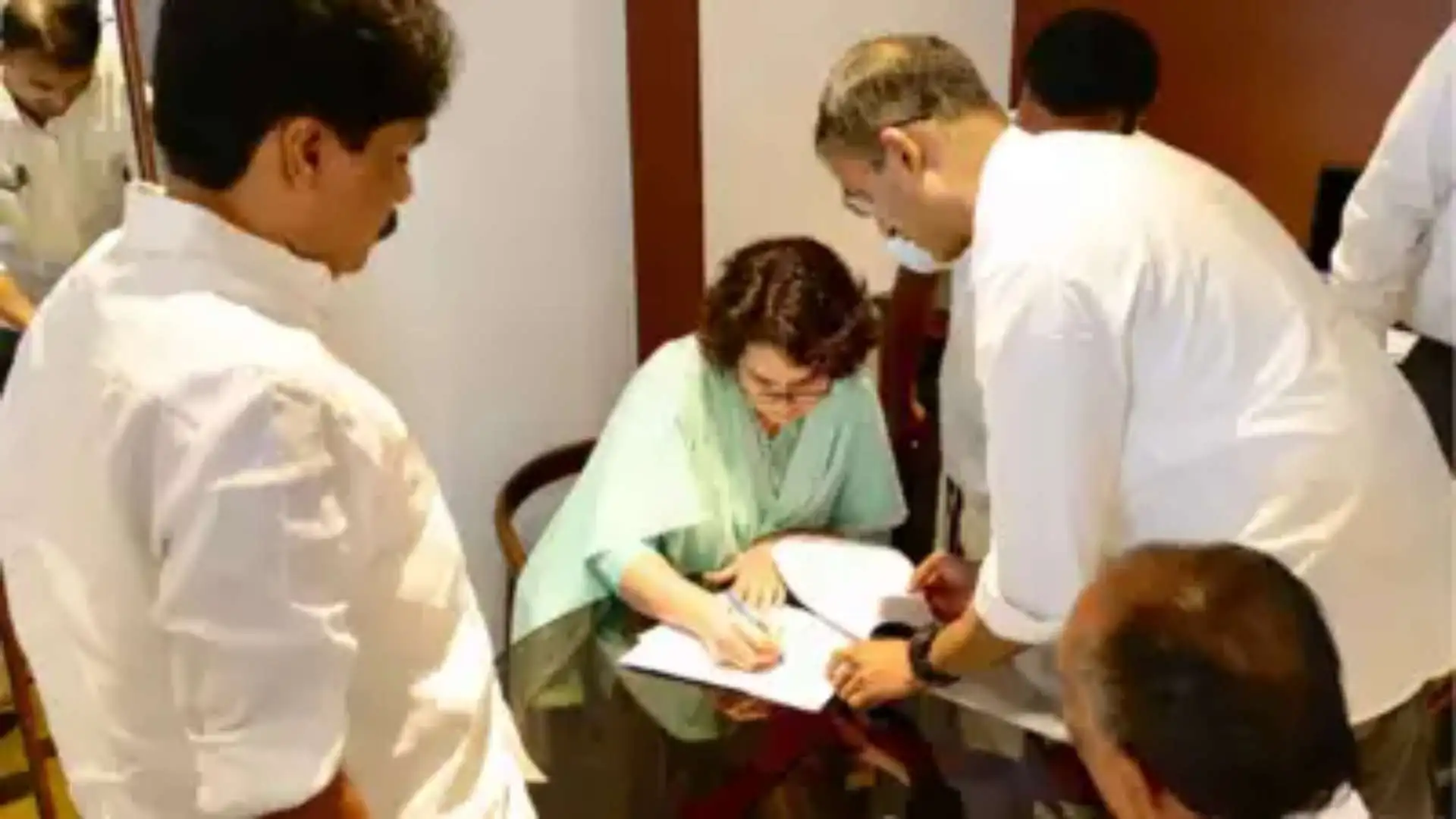 Priyanka Gandhi Files Nomination For Wayanad By-Poll, Eyes Electoral Debut