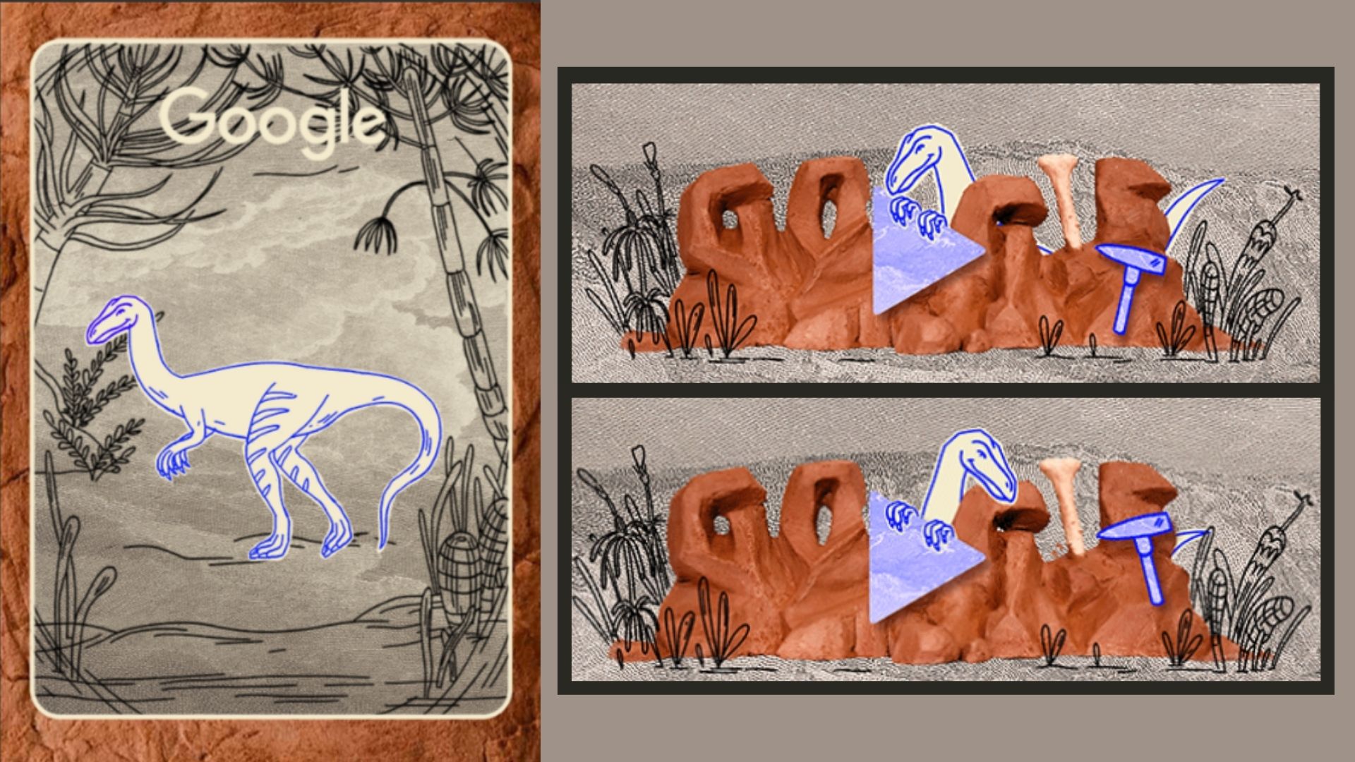 Google Doodle Celebrates Staurikosaurus: One Of The Earliest Dinosaurs Discovered