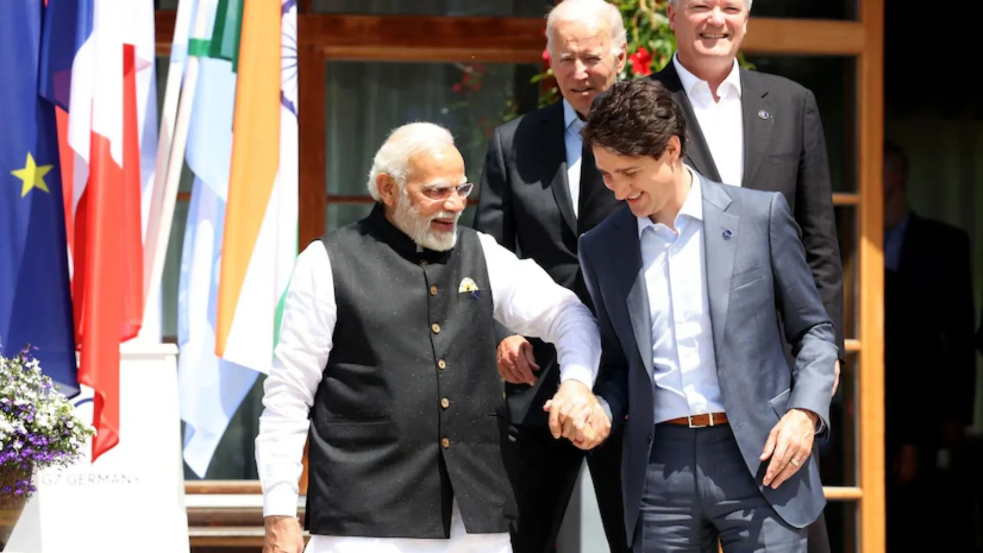 Trudeau Meets PM Modi In Laos, Stresses ‘Work That We Need To Do’