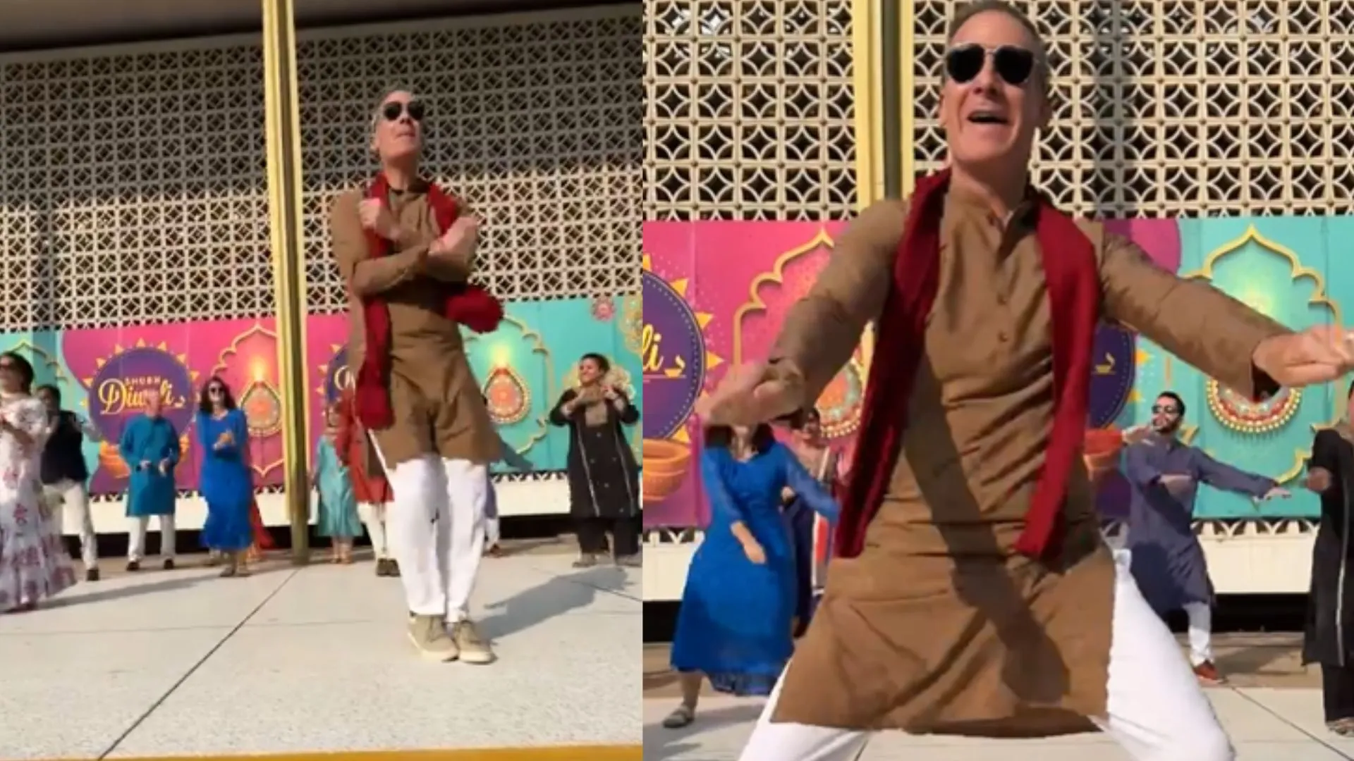 US Envoy Eric Garcetti Shakes Leg To ‘Tauba Tauba’ At Diwali Celebration | Watch Video