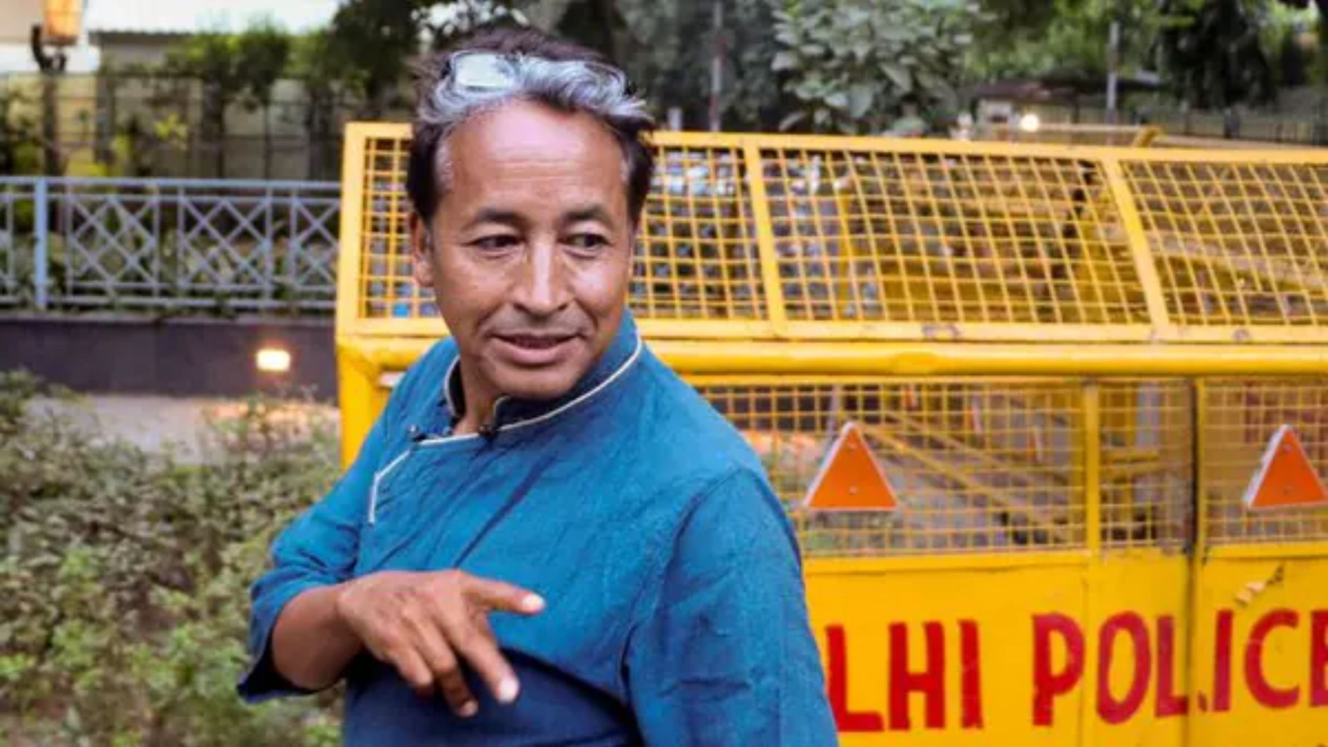 Wangchuk, 20 Others Detained For Protesting Outside Ladakh Bhawan