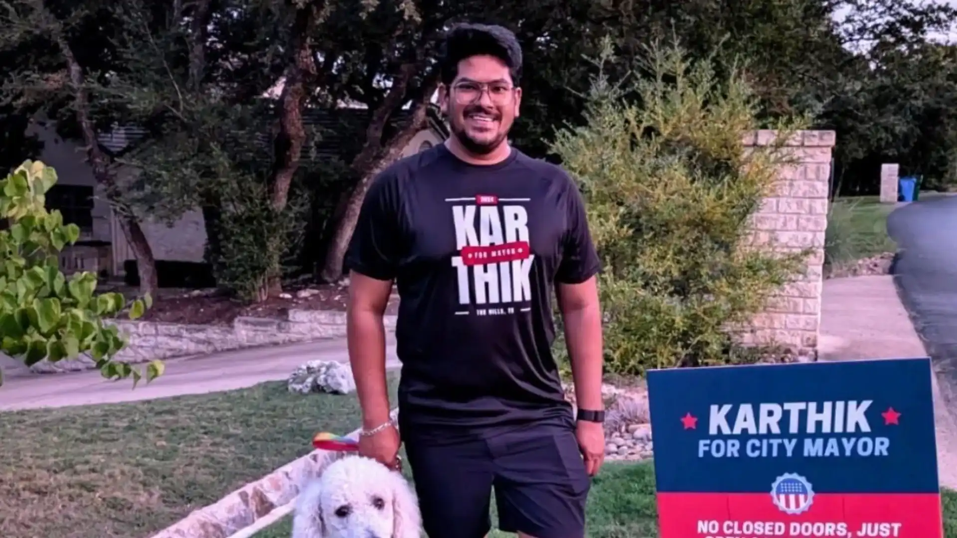 Who Is Karthik Naralasetty? Can He Become The Youngest Mayor Of The Hills, Texas?