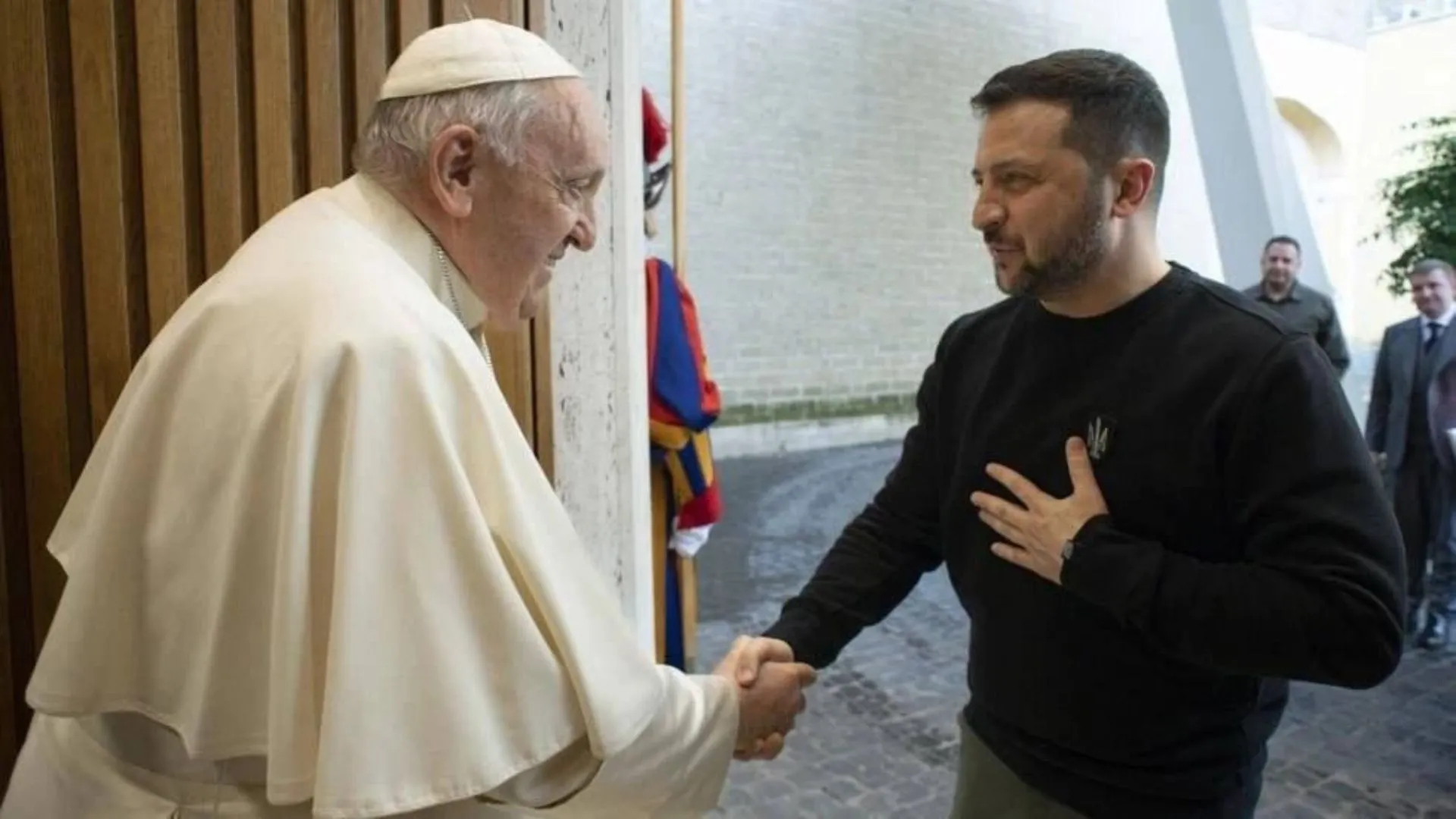 Zelensky Meets Pope Francis Amid European Tour To Bolster Support For ‘Victory Plan’