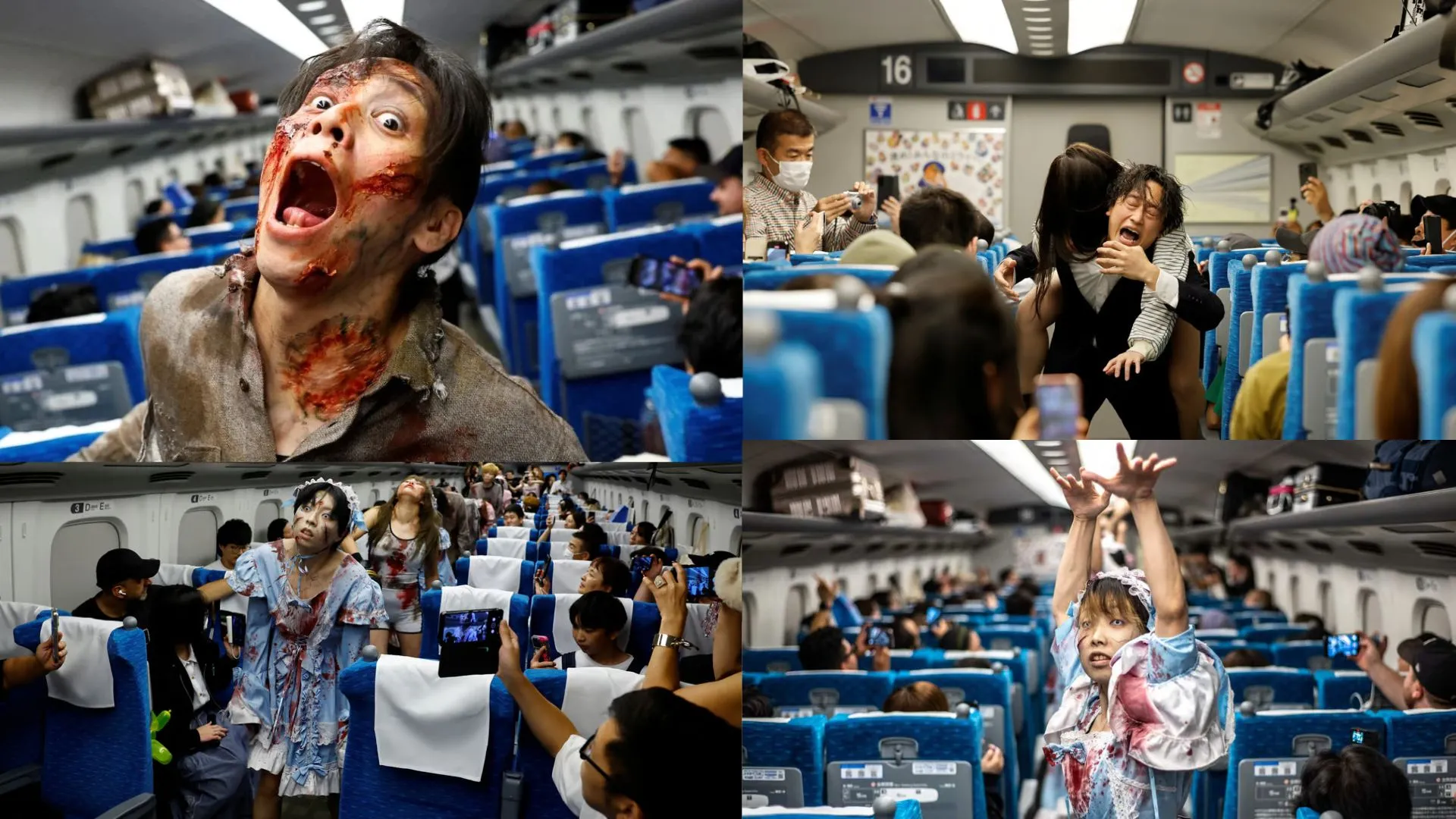 Zombie Apocalypse On Wheels: Japan’s Haunted Bullet Train Takes Terror To New Heights!