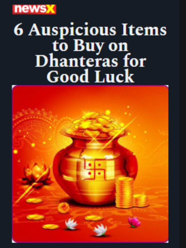 6 Auspicious Items To Buy On Dhanteras For Good Luck